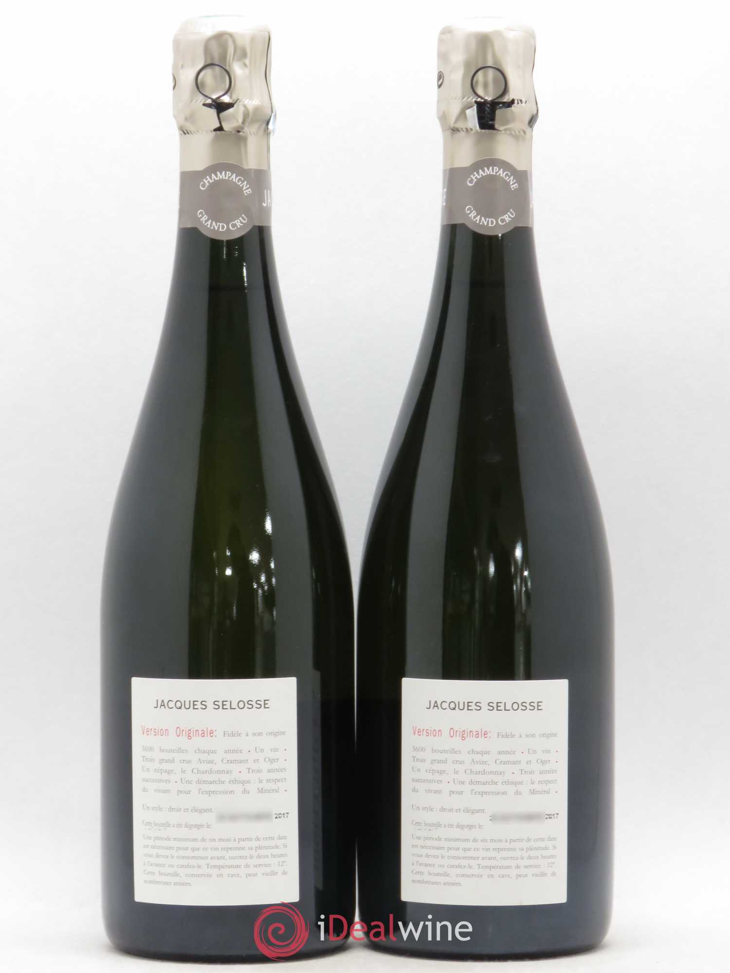 Version Originale Jacques Selosse - Lot de 2 bouteilles - 1