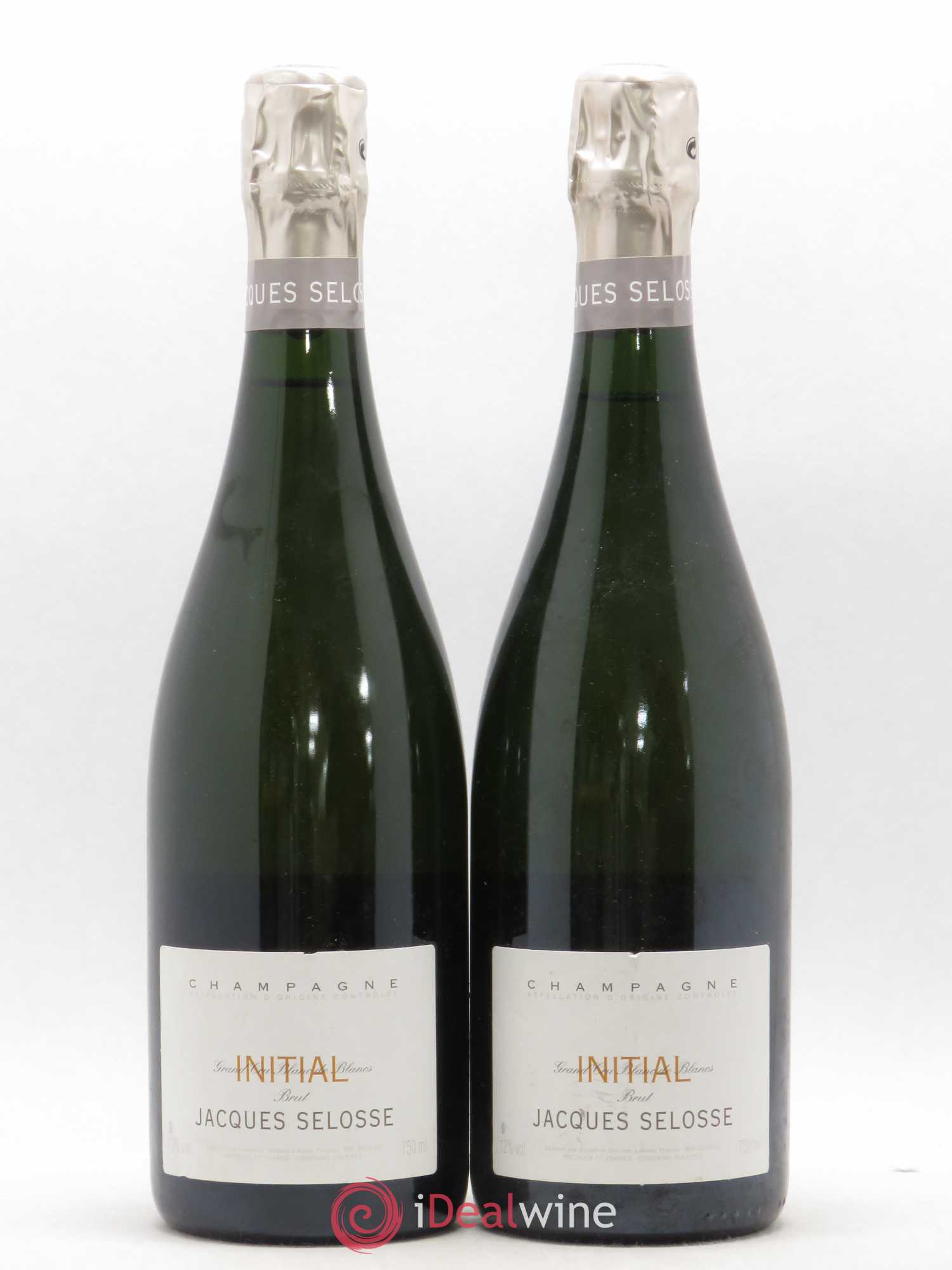 Initial Brut Jacques Selosse - Lot de 2 bouteilles - 0