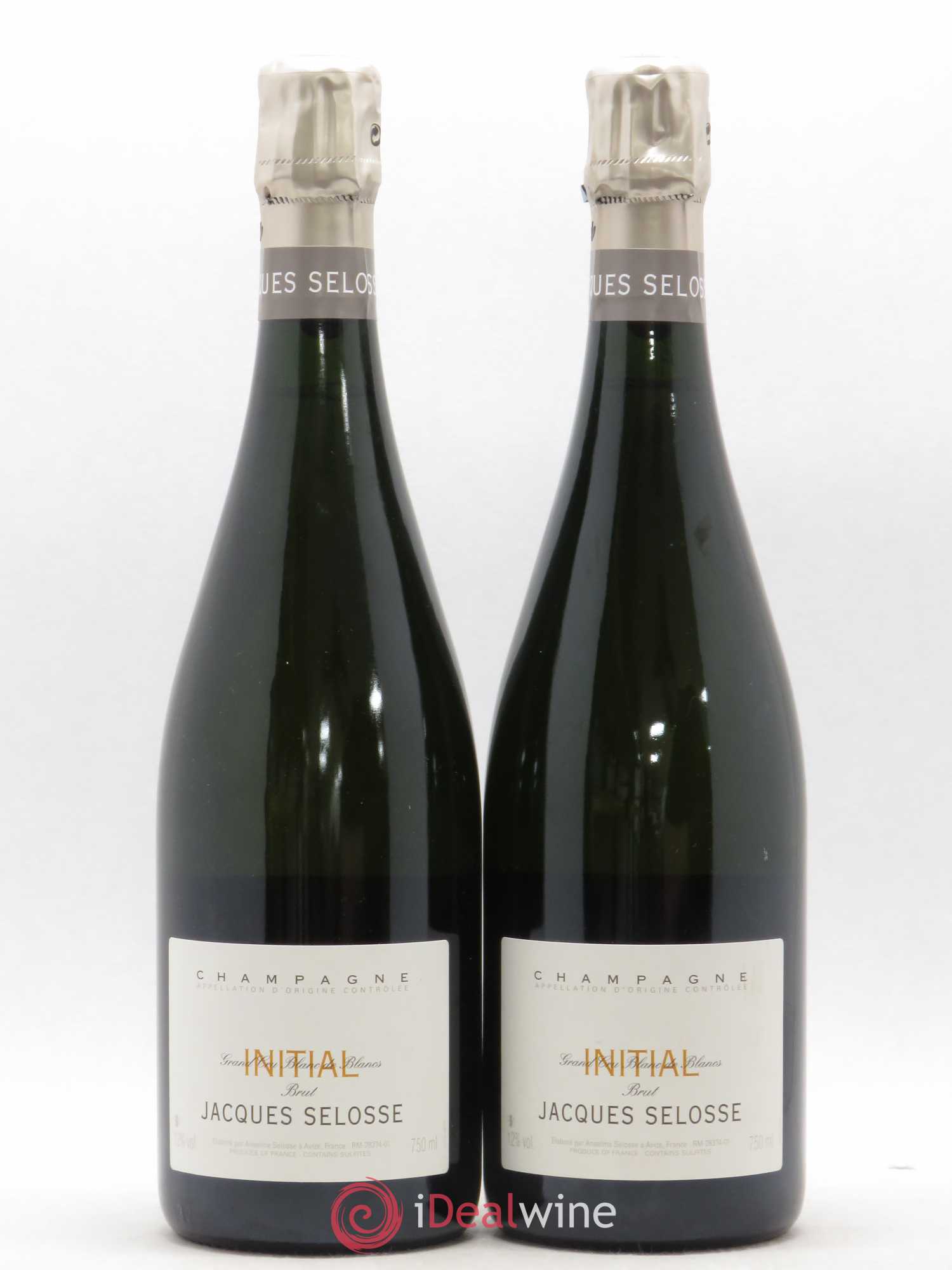 Initial Brut Jacques Selosse - Lot de 2 bouteilles - 0
