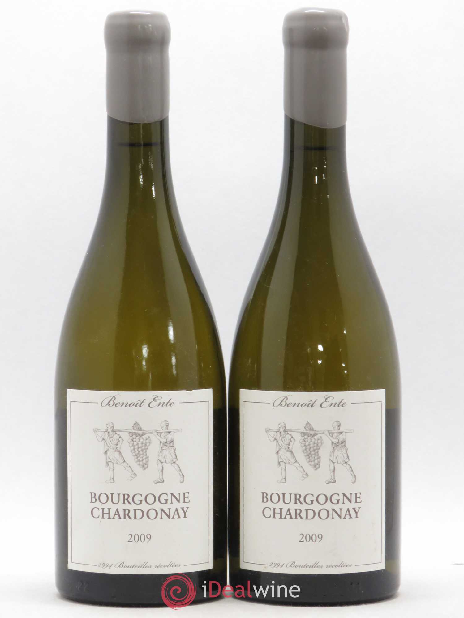 Bourgogne Chardonnay Benoit Ente 2009 - Lot de 2 bouteilles - 0