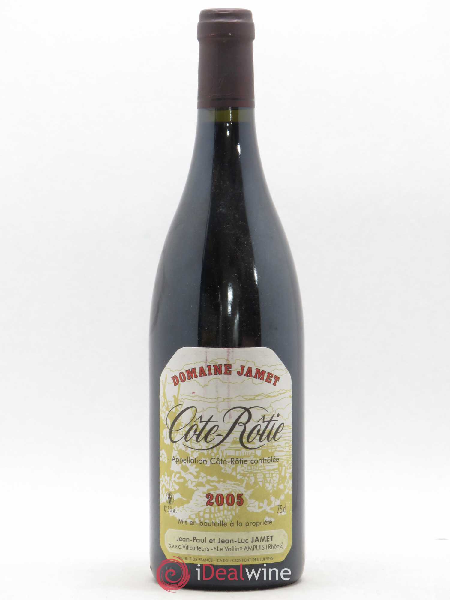 Côte-Rôtie Jamet (Domaine) 2005 - Lot de 1 bouteille - 0