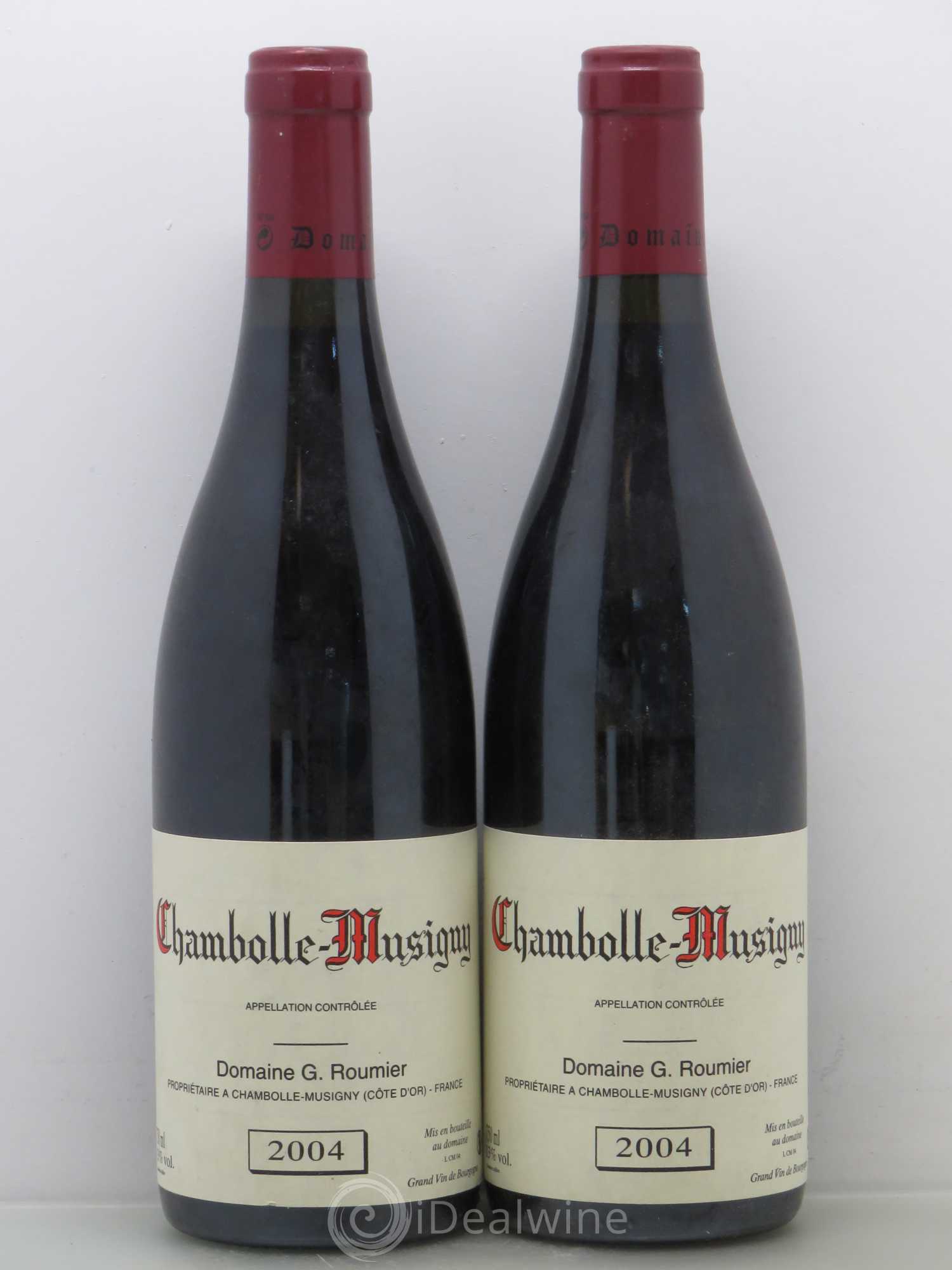Chambolle-Musigny Georges Roumier (Domaine) 2004 - Lot de 2 bouteilles - 0