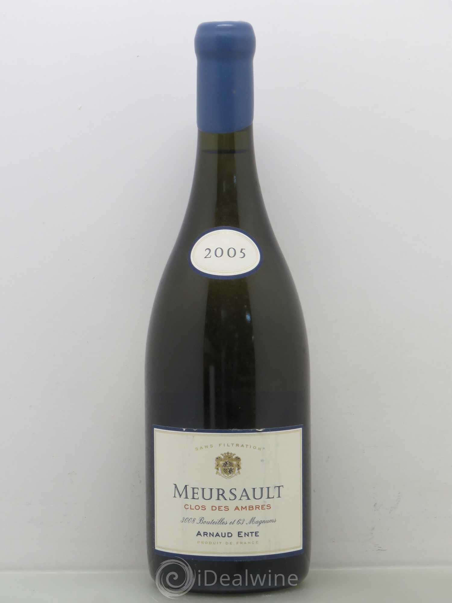 Meursault Clos des Ambres Arnaud Ente 2005 - Lot de 1 bouteille - 0