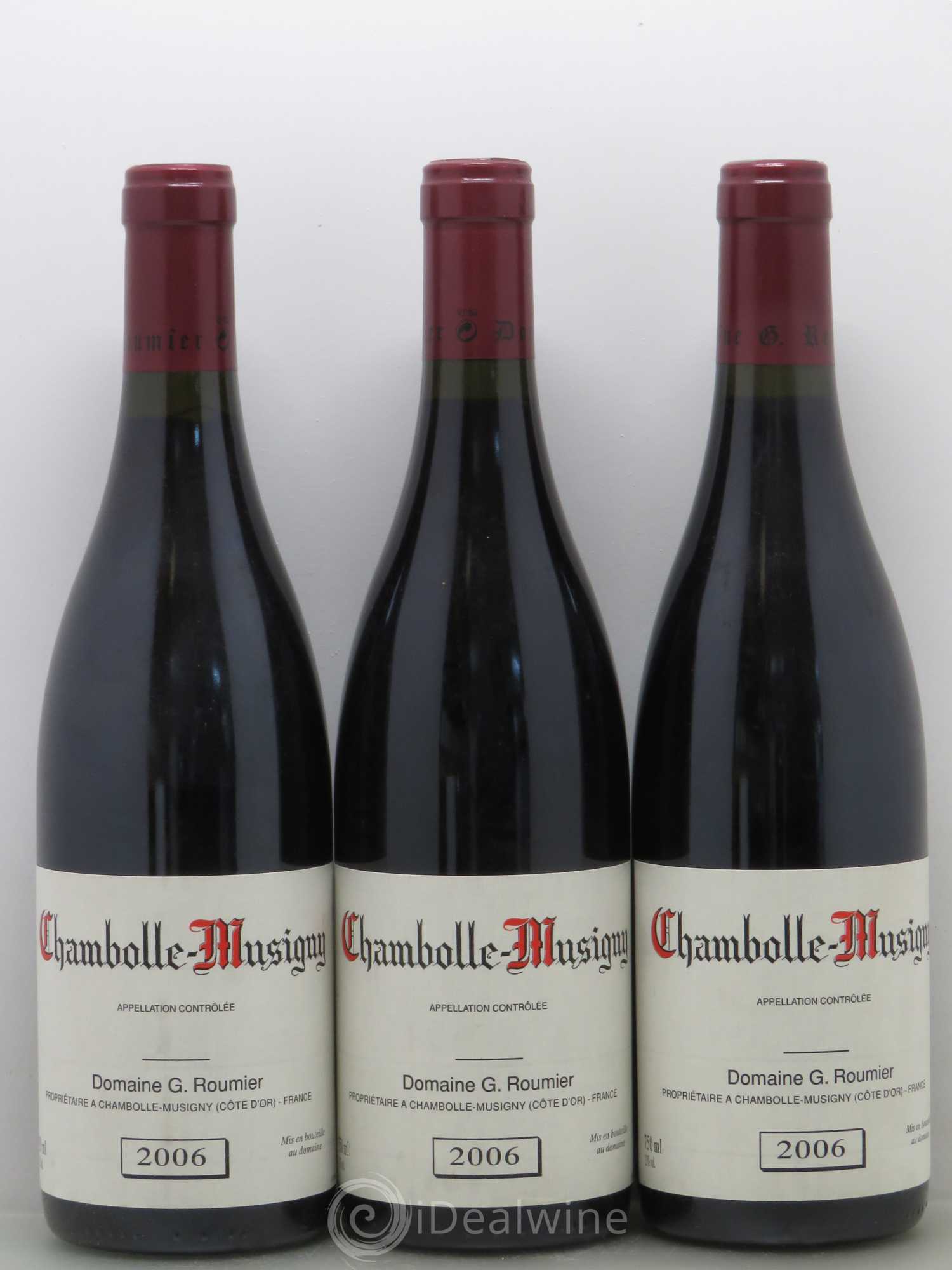 Chambolle-Musigny Georges Roumier (Domaine) 2006 - Lot de 3 bouteilles - 0
