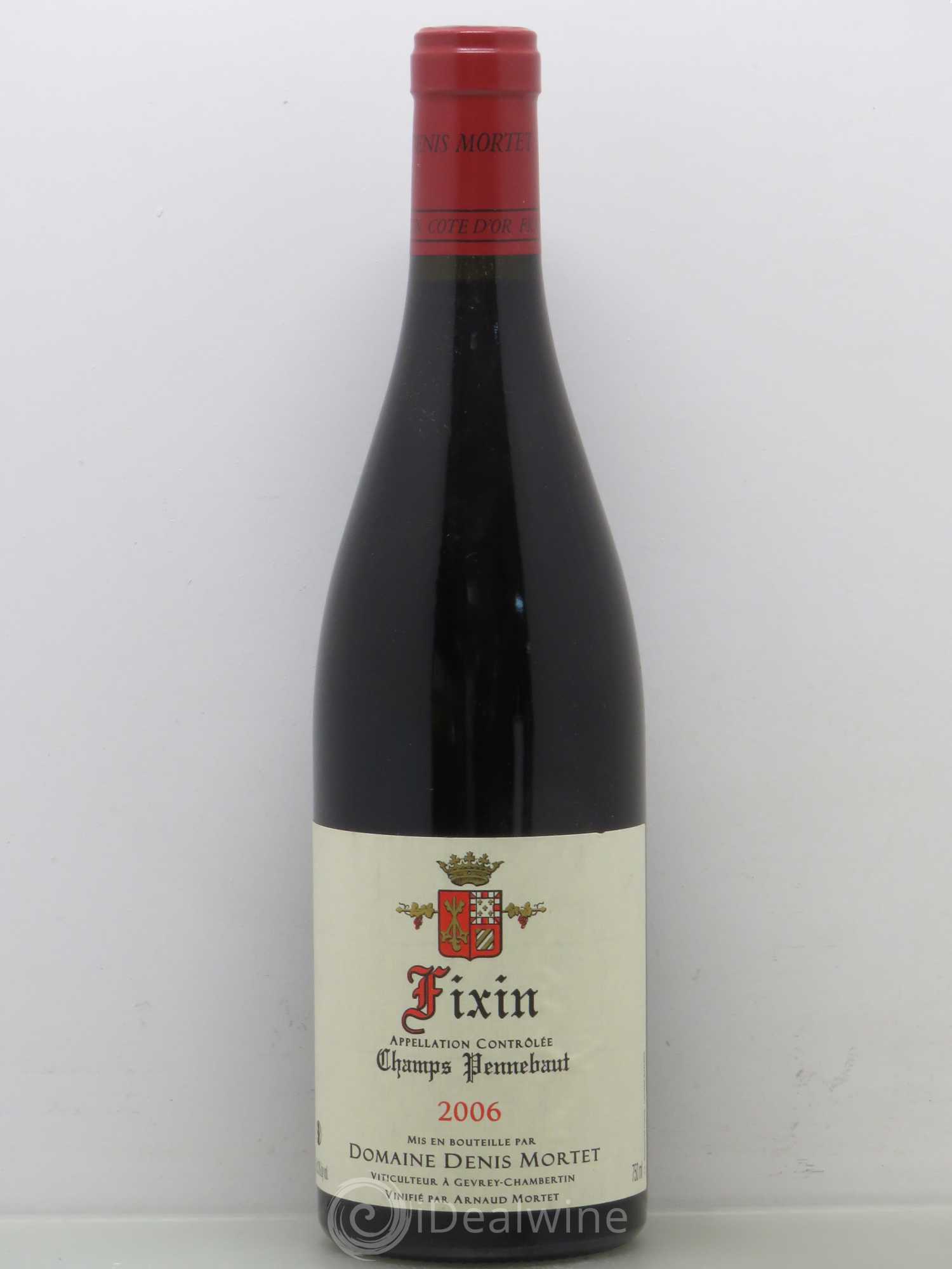 Fixin Les Champs Pennebaut Denis Mortet (Domaine) 2006 - Lot de 1 bouteille - 0