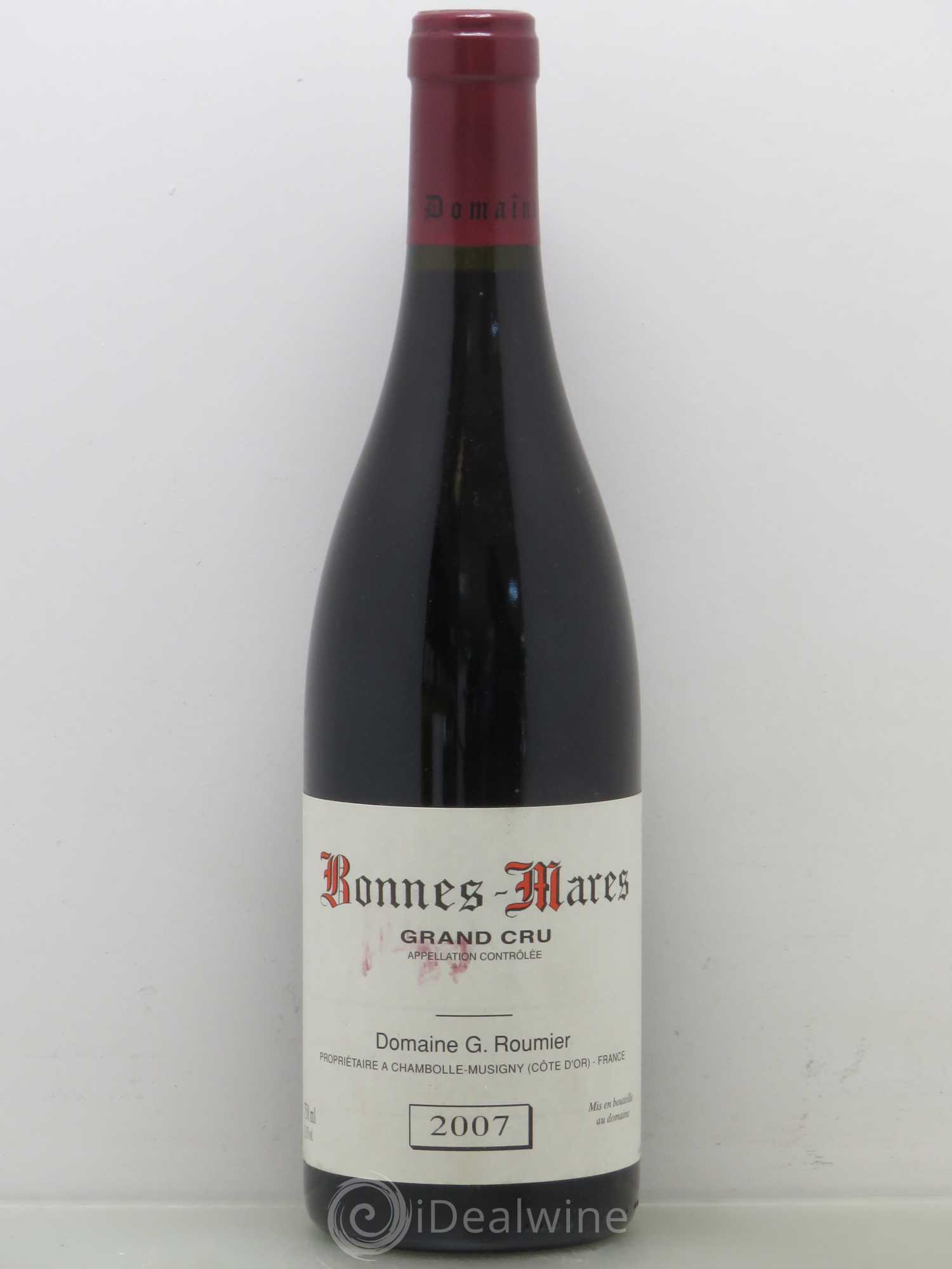 Bonnes-Mares Grand Cru Georges Roumier (Domaine) 2007 - Lot de 1 bouteille - 0