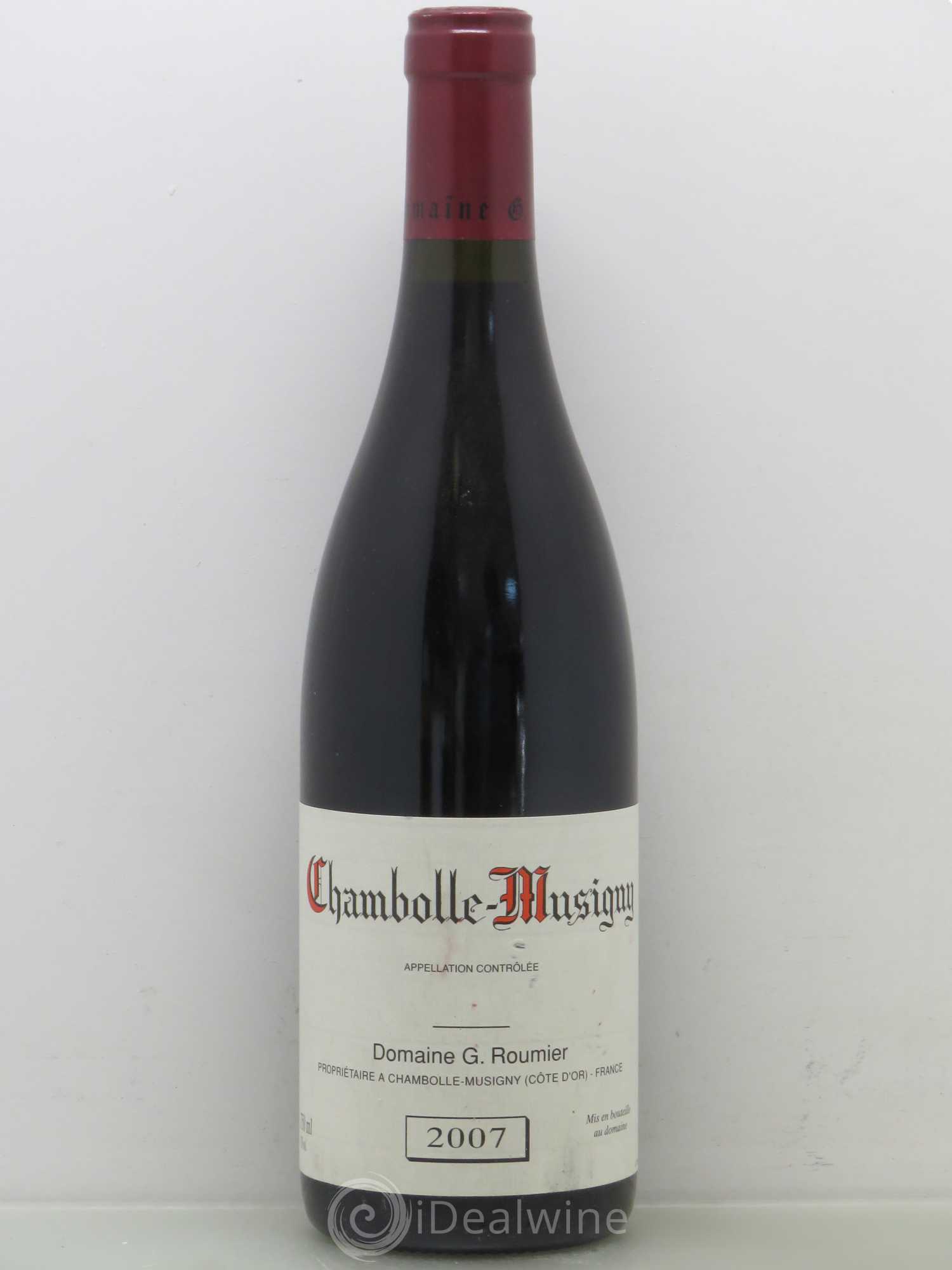 Chambolle-Musigny Georges Roumier (Domaine) 2007 - Lot de 1 bouteille - 0