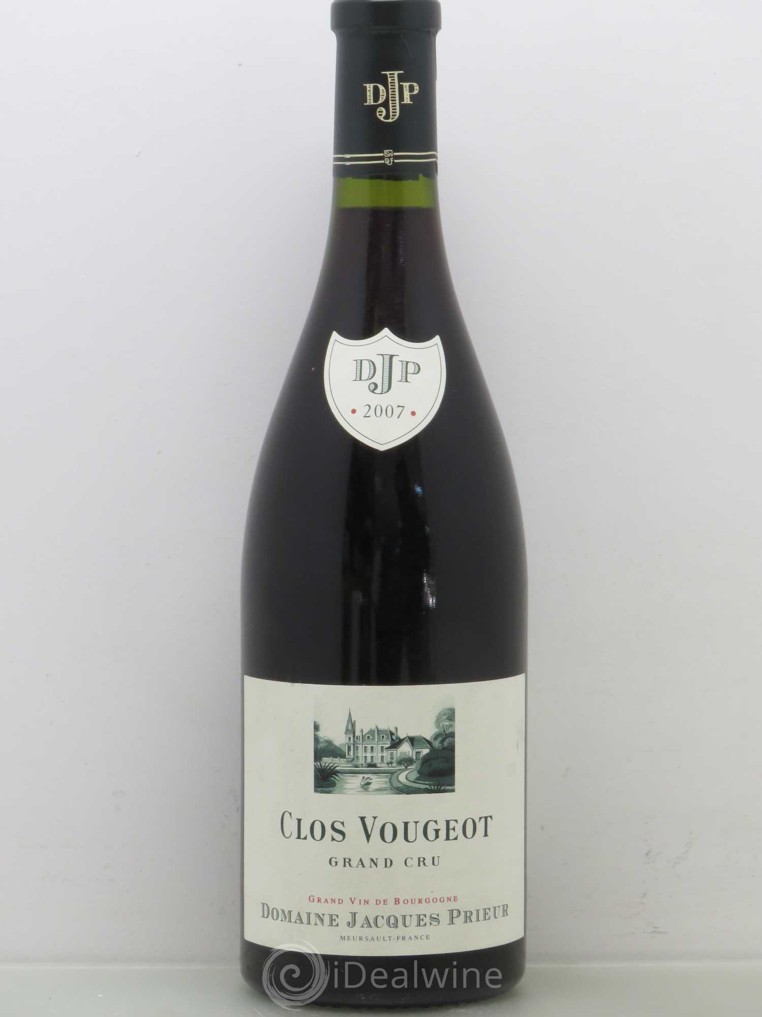 Clos de Vougeot Grand Cru Jacques Prieur (Domaine) 2007 - Lot de 1 bouteille - 0