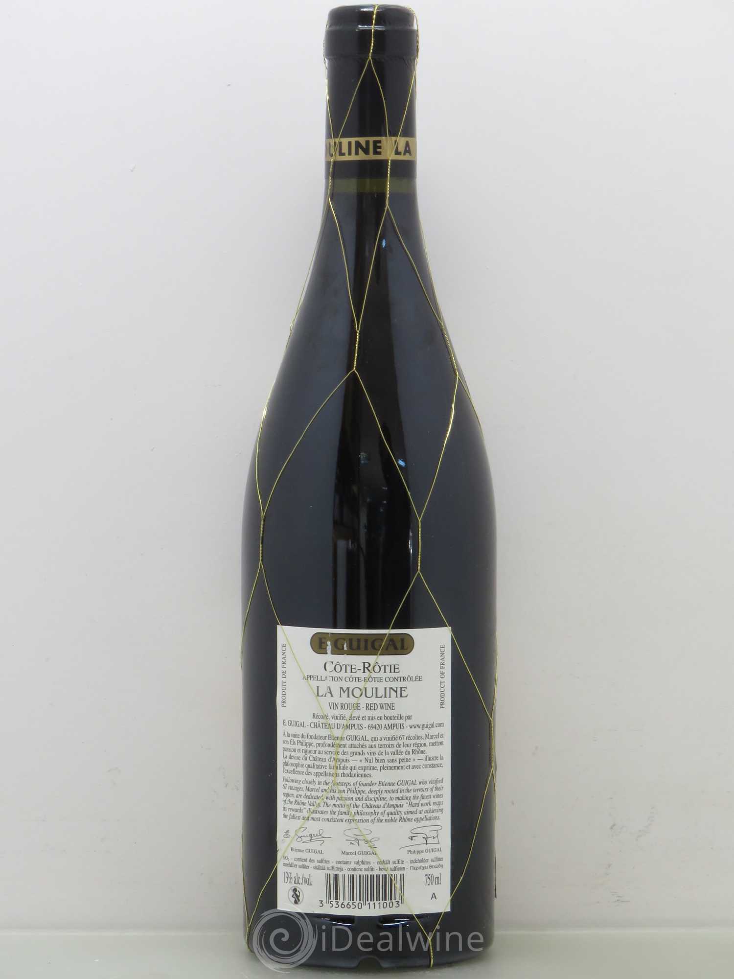 Côte-Rôtie La Mouline Guigal 2007 - Lot de 1 bouteille - 1