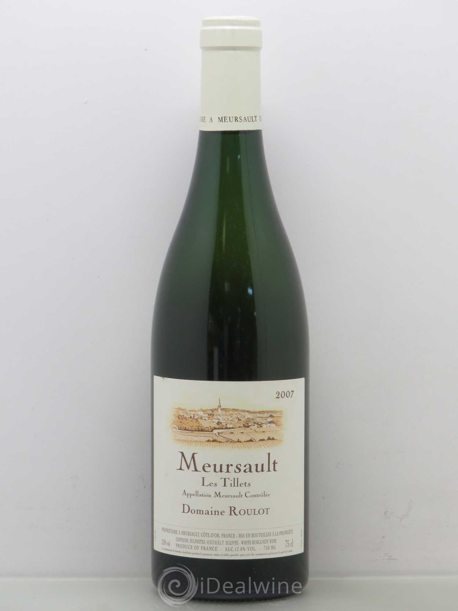 Meursault Les Tillets Roulot (Domaine) 2007 - Lot de 1 bouteille - 0
