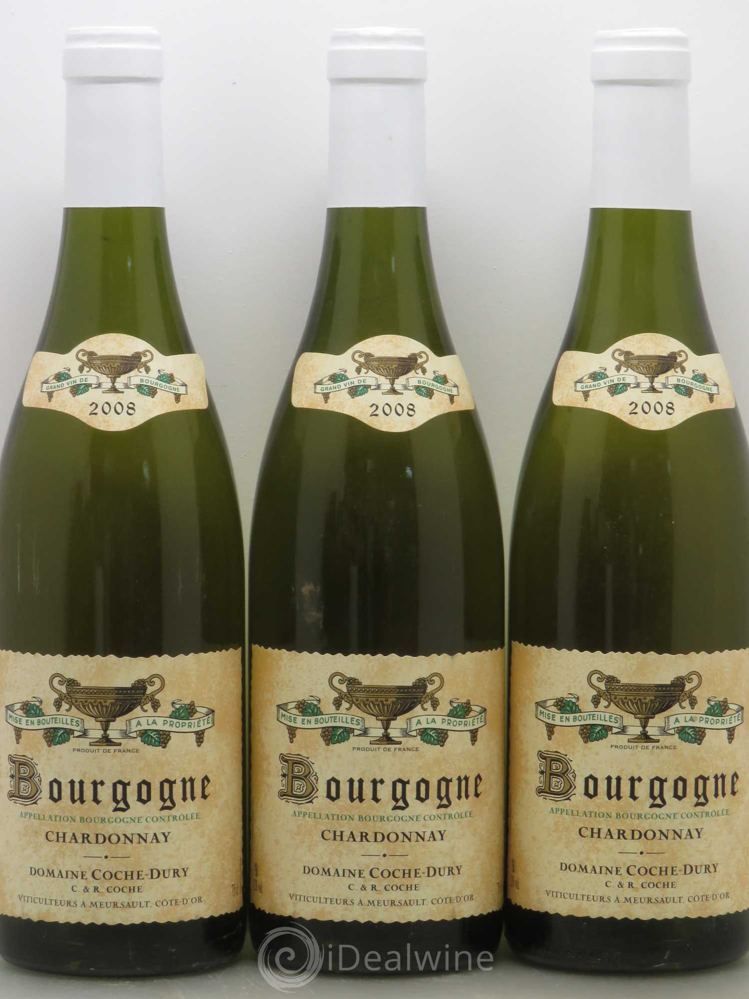 Bourgogne Coche Dury (Domaine) 2008 - Lot de 5 bouteilles - 1