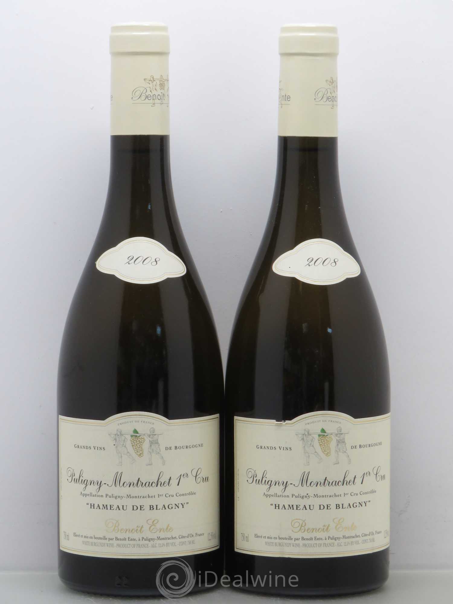 Puligny-Montrachet 1er Cru Hameau de Blagny - Benoit Ente 2008 - Posten von 2 Flaschen - 0