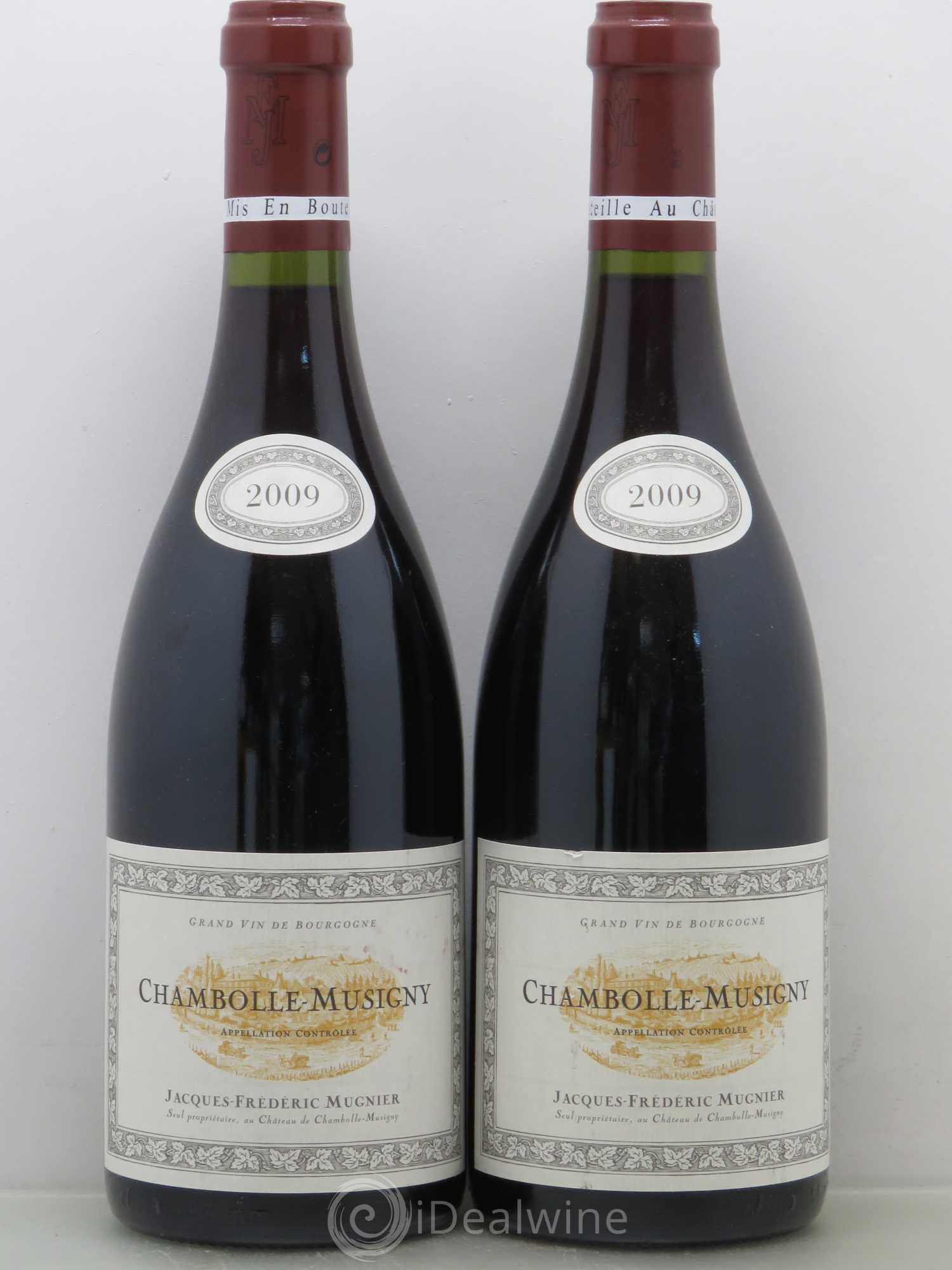Chambolle-Musigny Jacques-Frédéric Mugnier 2009 - Lot de 2 bouteilles - 0