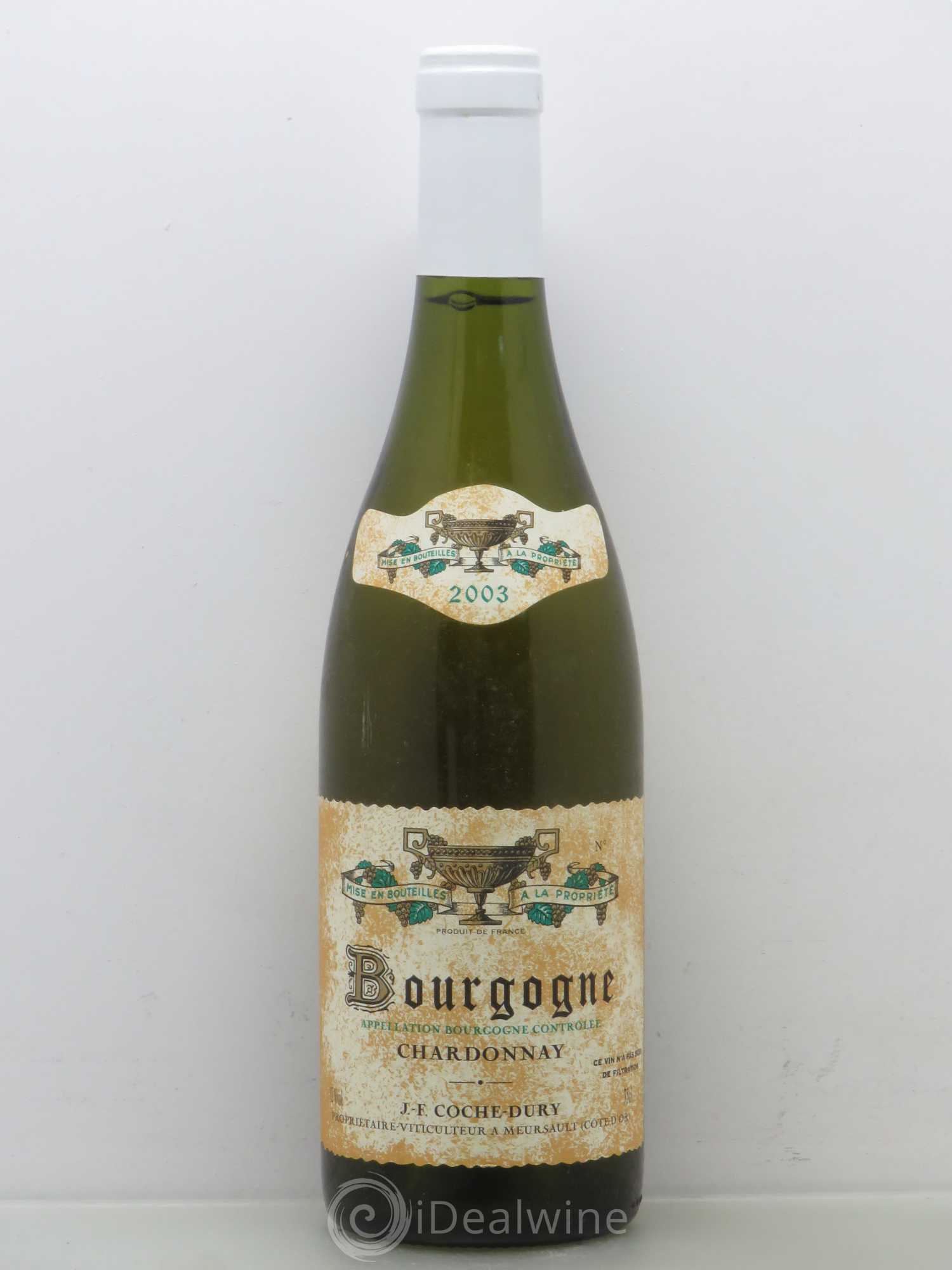Bourgogne Coche Dury (Domaine) 2003 - Lot de 1 bouteille - 0