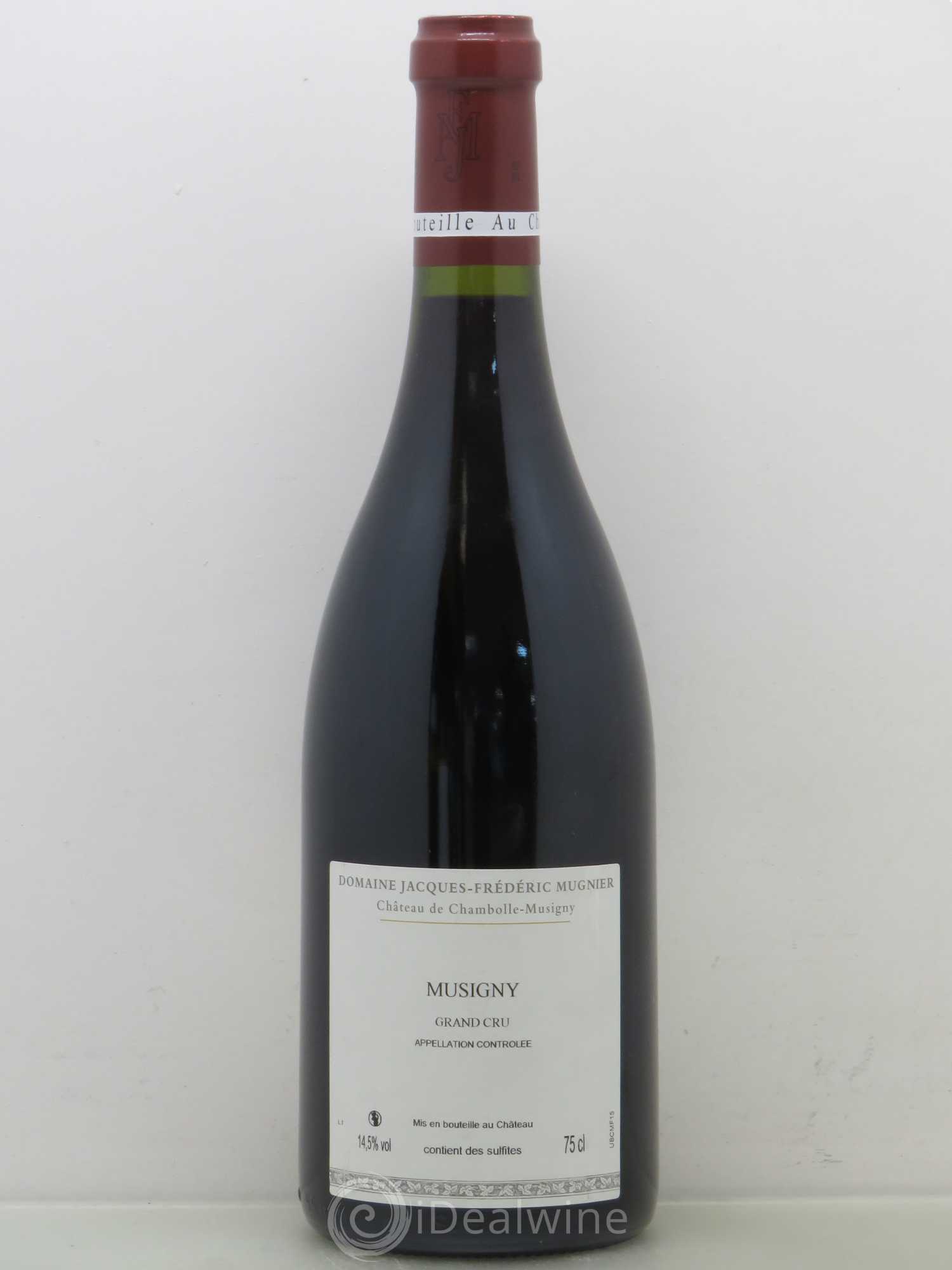 Musigny Grand Cru Jacques-Frédéric Mugnier 2009 - Lot de 1 bouteille - 1
