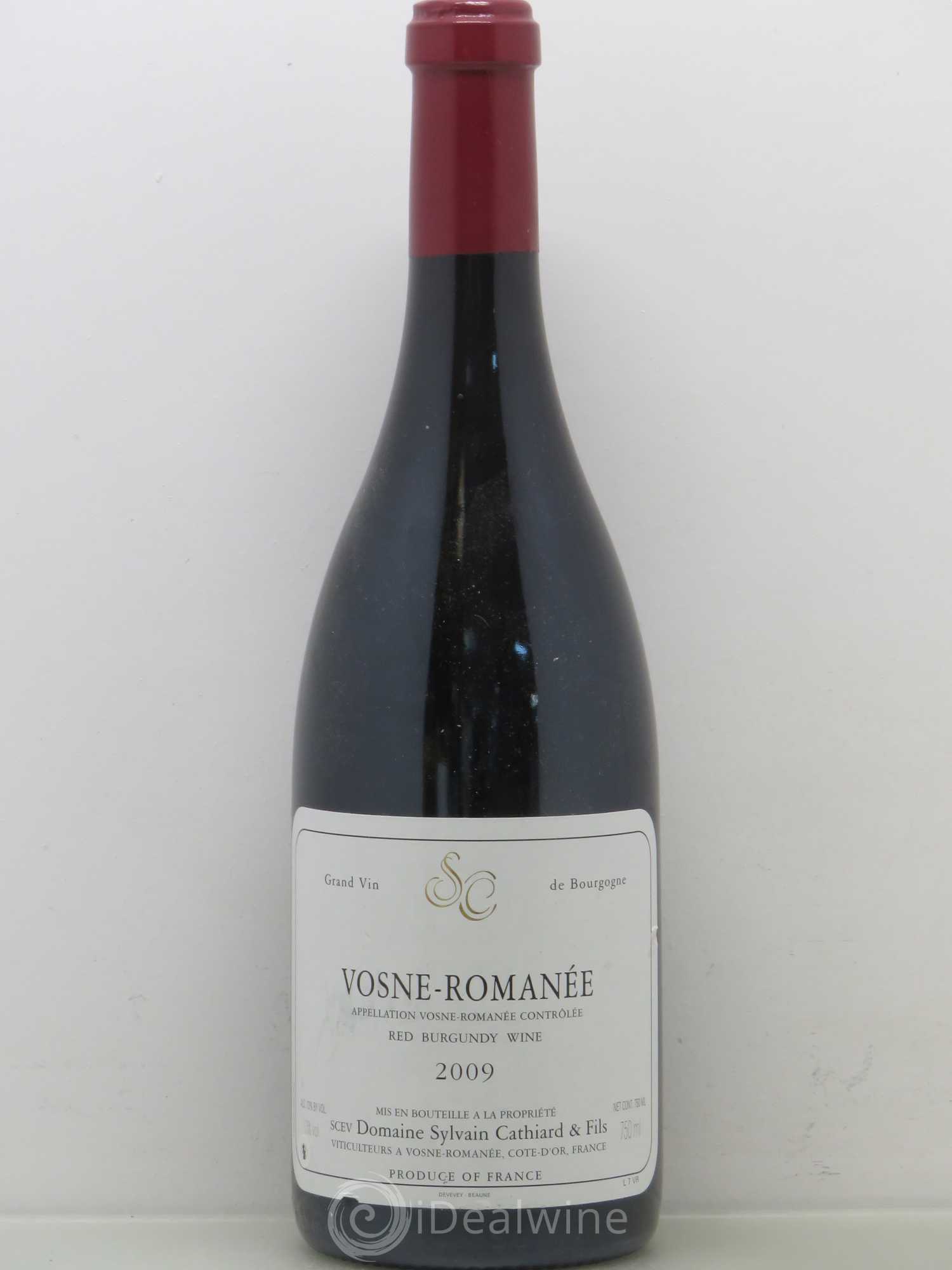 Vosne-Romanée Sylvain Cathiard & Fils 2009 - Lot de 1 bouteille - 0