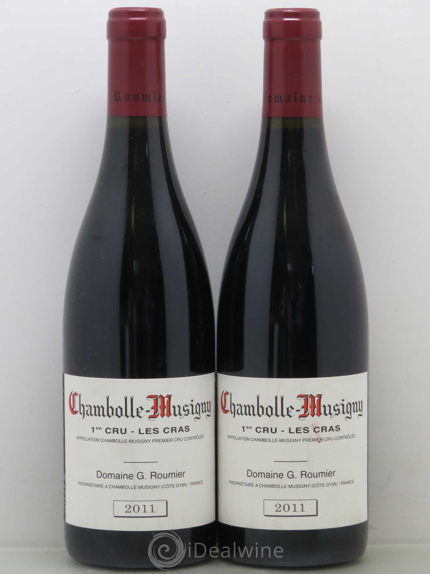 Chambolle-Musigny 1er Cru Les Cras Georges Roumier (Domaine) 2011 - Lot de 2 bouteilles - 0
