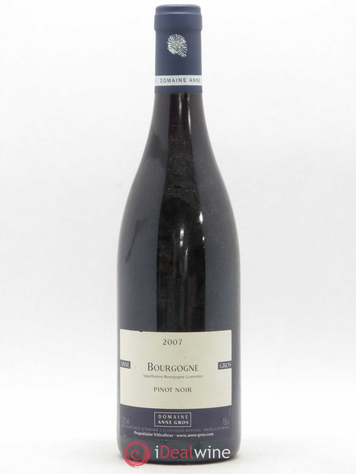 Bourgogne Pinot Noir Anne Gros 2007 - Lot de 1 bouteille - 0