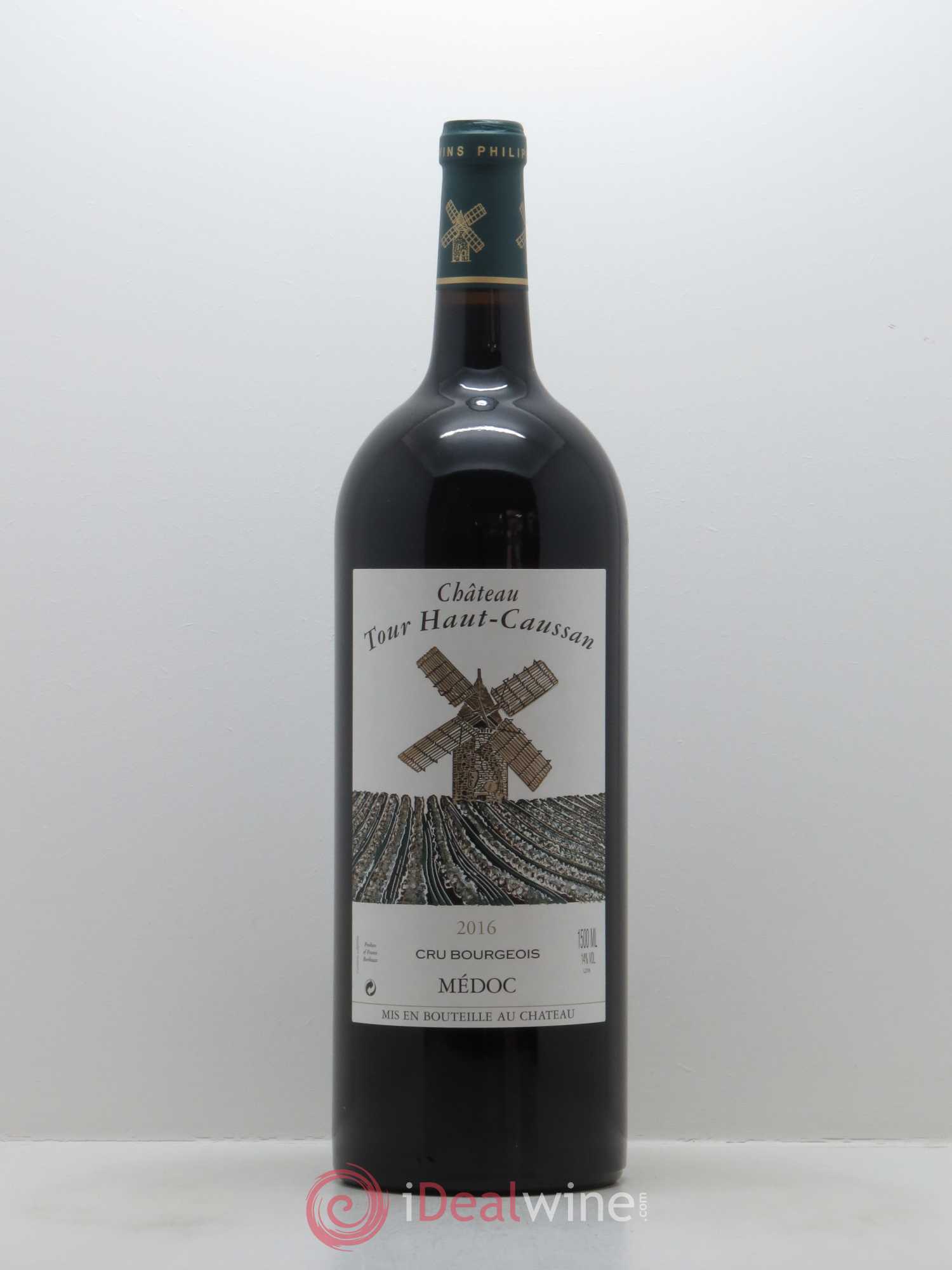 Château Tour Haut-Caussan Cru Bourgeois 2016 - Lot de 1 magnum - 0