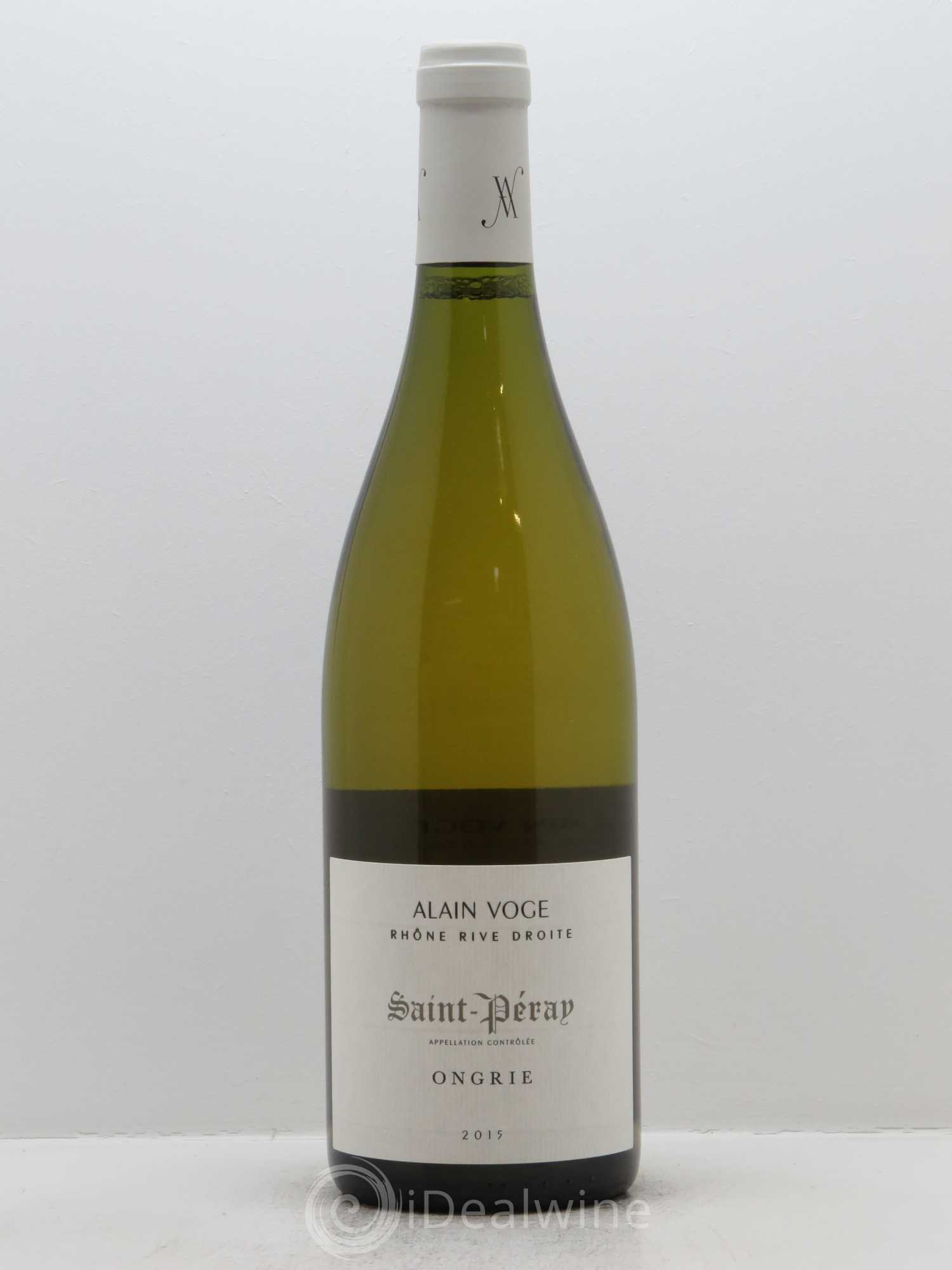 Saint-Péray Ongrie Alain Voge (Domaine) 2015 - Lot de 1 bouteille - 0