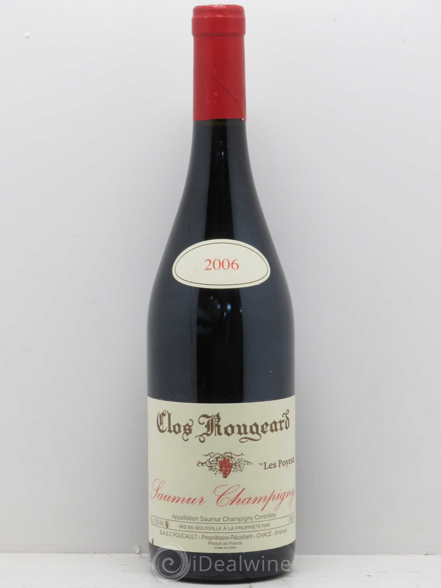 Saumur-Champigny Les Poyeux Clos Rougeard 2006 - Lot de 1 bouteille - 0