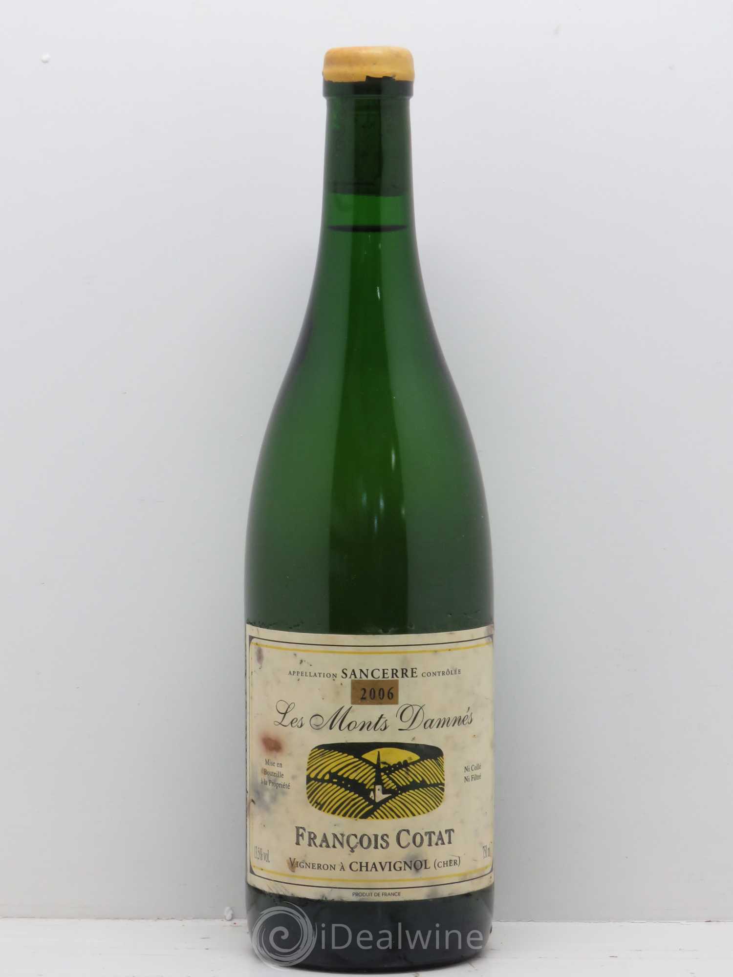 Sancerre Les Monts Damnés François Cotat 2006 - Lot de 1 bouteille - 0