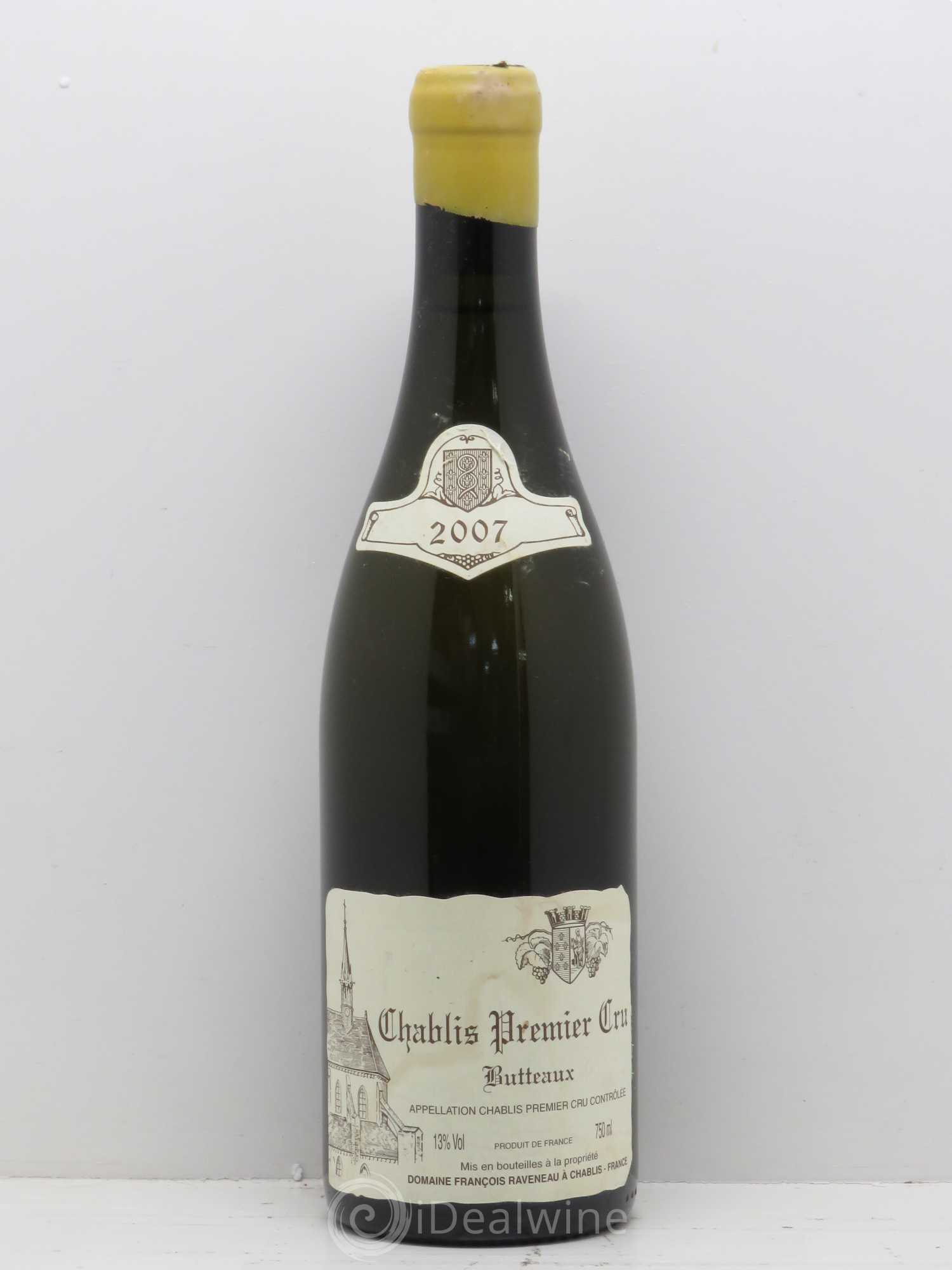 Chablis 1er Cru Butteaux Raveneau (Domaine) 2007 - Lot de 1 bouteille - 0