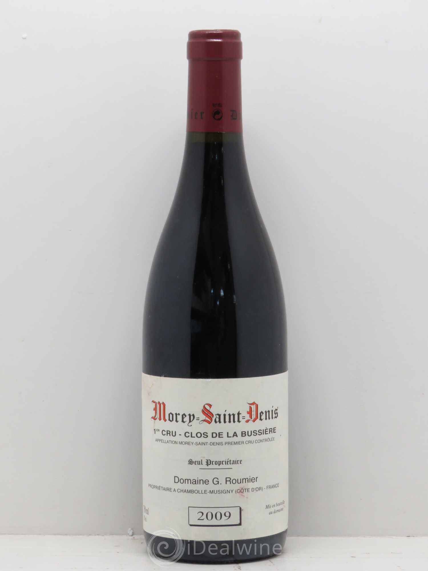 Morey-Saint-Denis 1er Cru Clos de la Bussière Georges Roumier (Domaine) 2009 - Lot de 1 bouteille - 0
