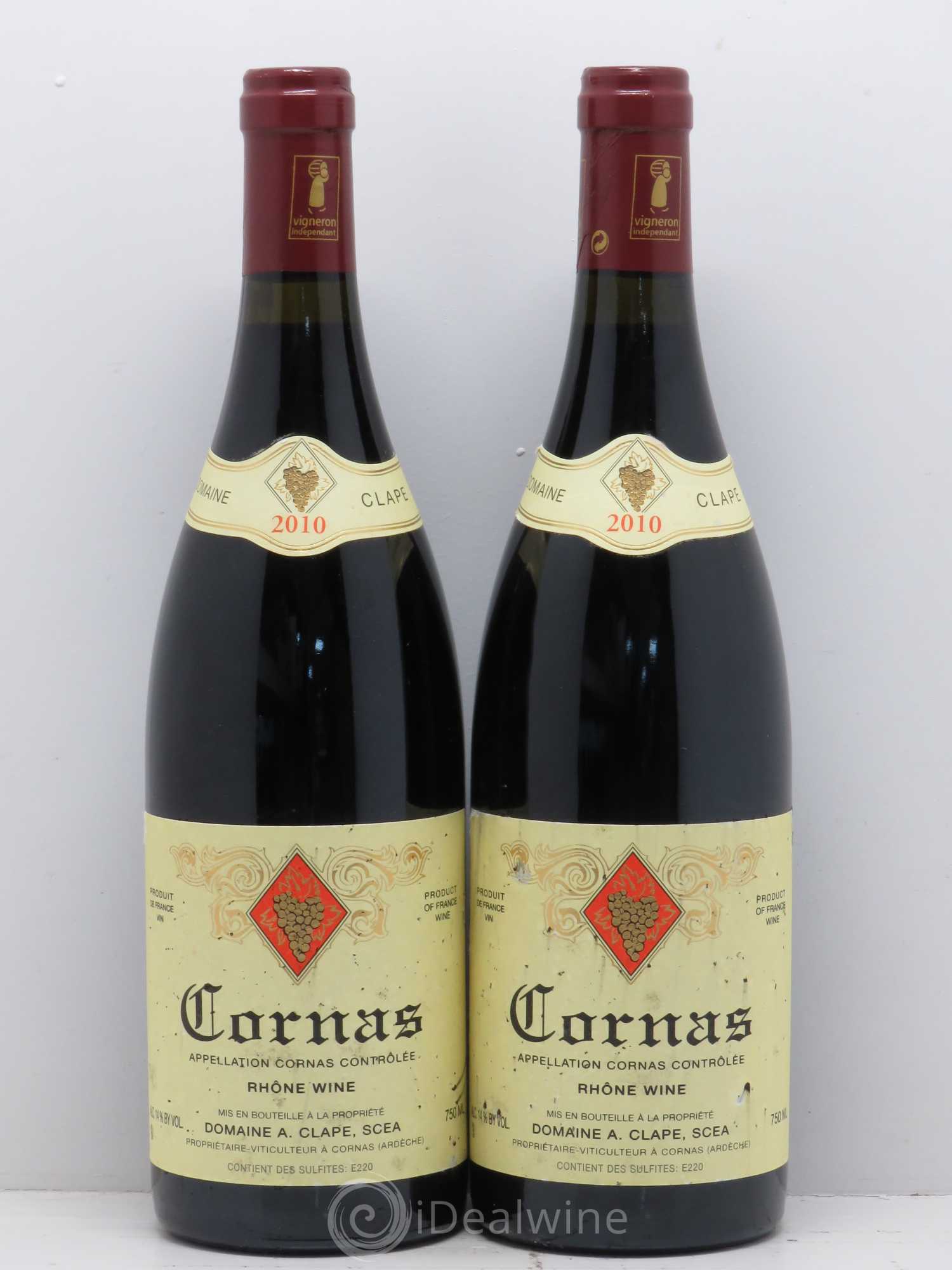 Cornas Auguste Clape 2010 - Lot de 2 bouteilles - 0