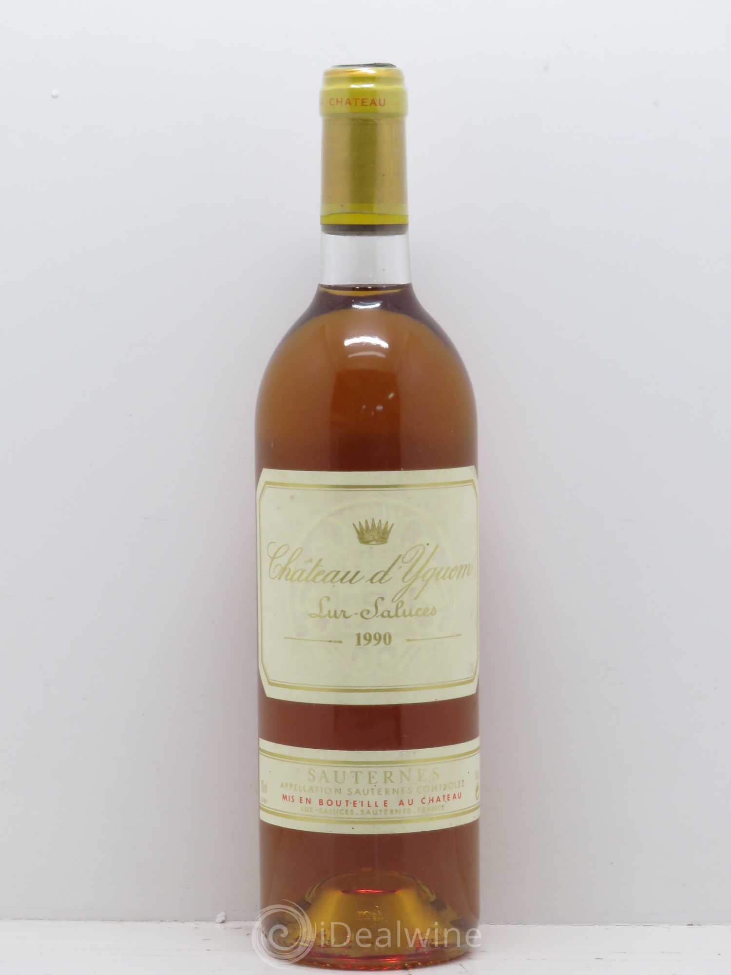 Château d' Yquem 1er Cru Classé Supérieur 1990 - Lotto di 1 bottiglia - 0