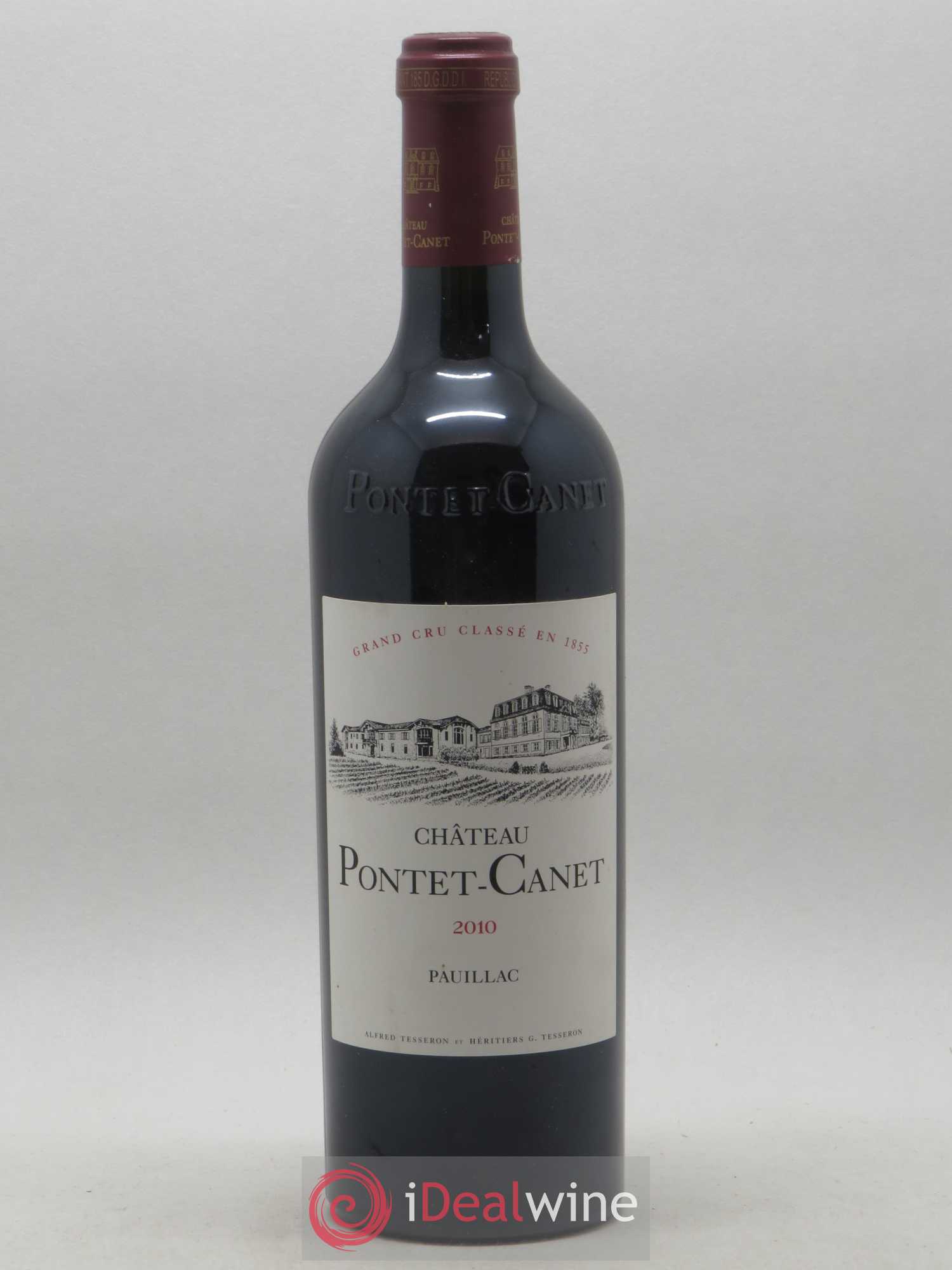 Château Pontet Canet 5ème Grand Cru Classé 2010 - Lot de 1 bouteille - 0