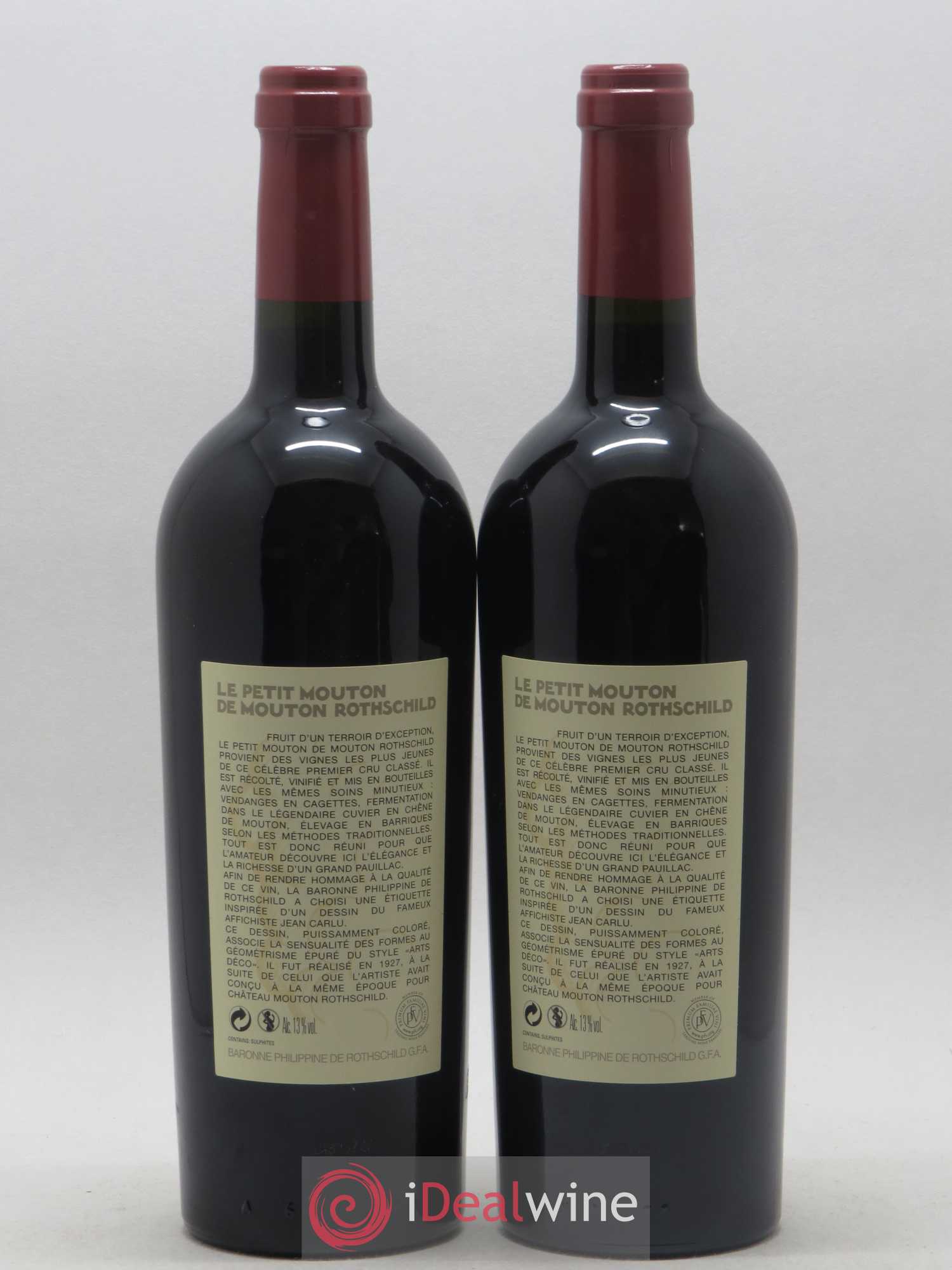 Petit Mouton Second Vin 2009 - Lot de 2 bouteilles - 1