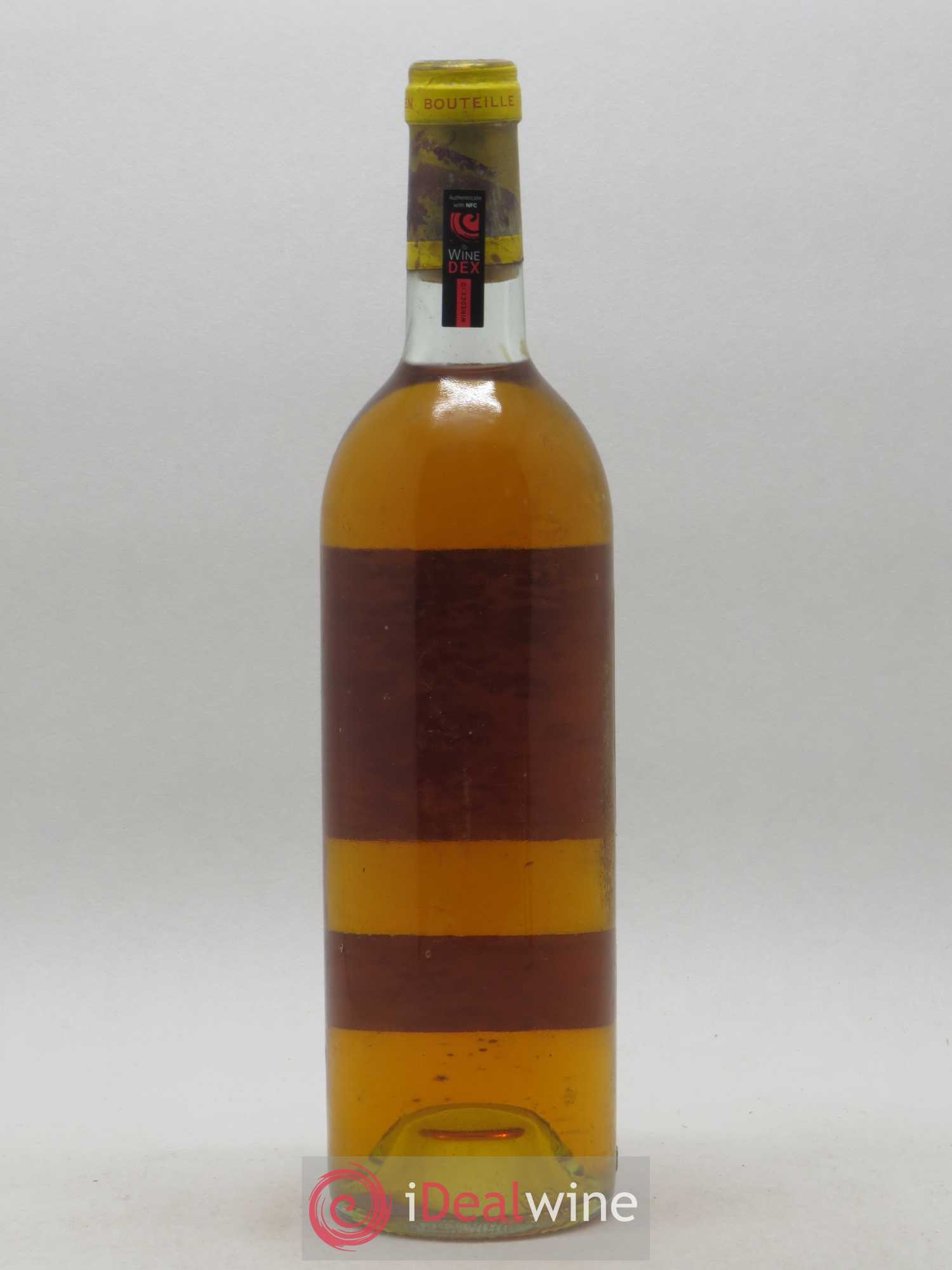 Château d' Yquem 1er Cru Classé Supérieur 1976 - Lotto di 1 bottiglia - 1