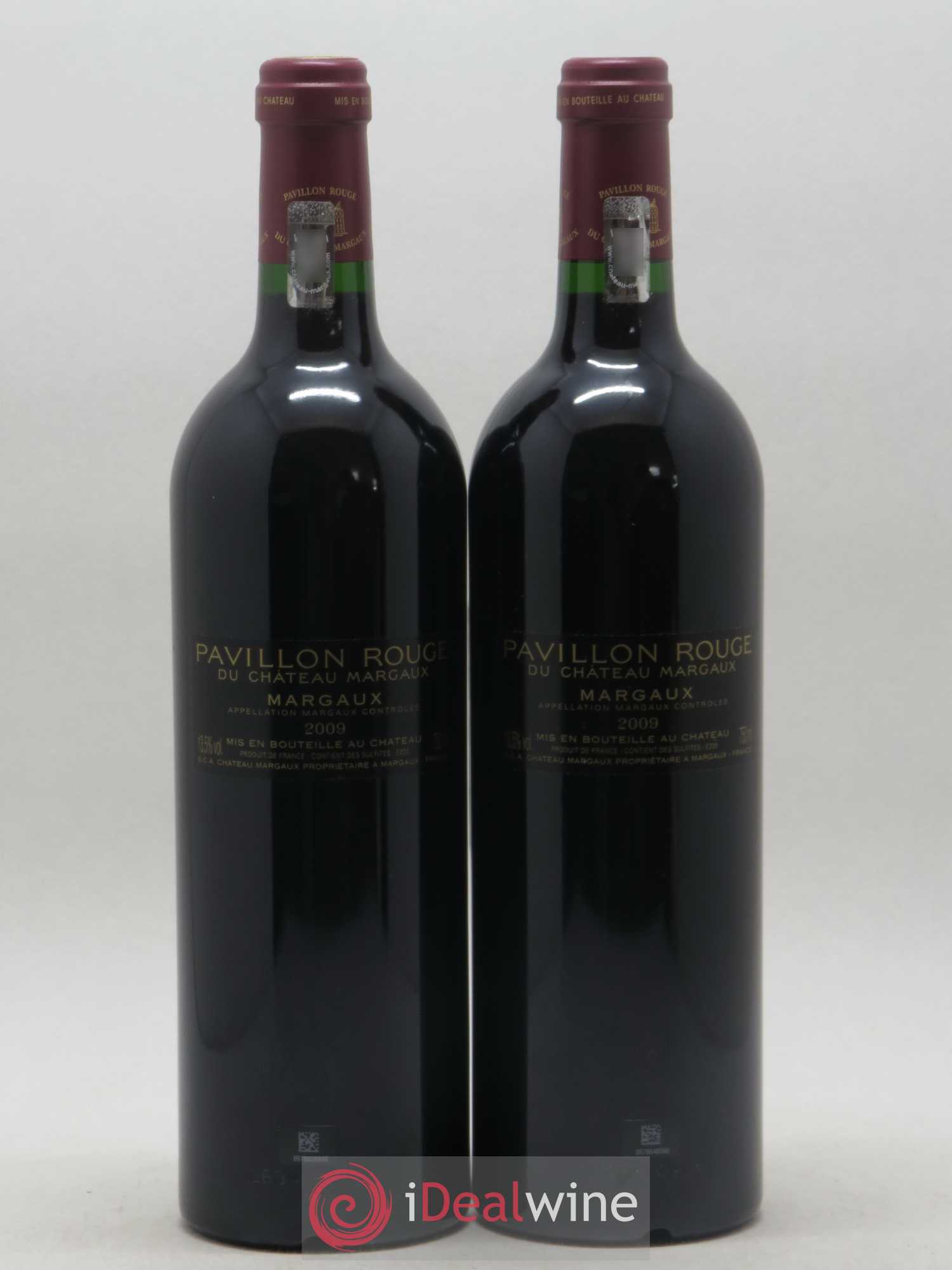 Pavillon Rouge du Château Margaux Second Vin 2009 - Lot de 2 bouteilles - 1