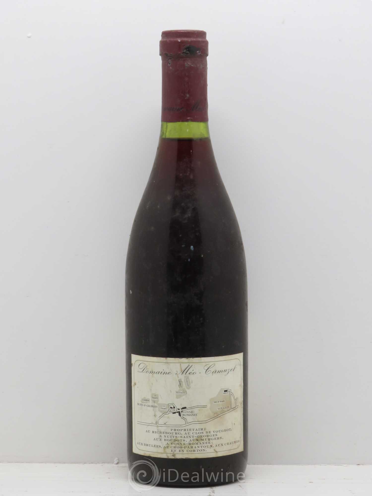 Clos de Vougeot Grand Cru Méo-Camuzet (Domaine) 1972 - Lot de 1 bouteille - 1