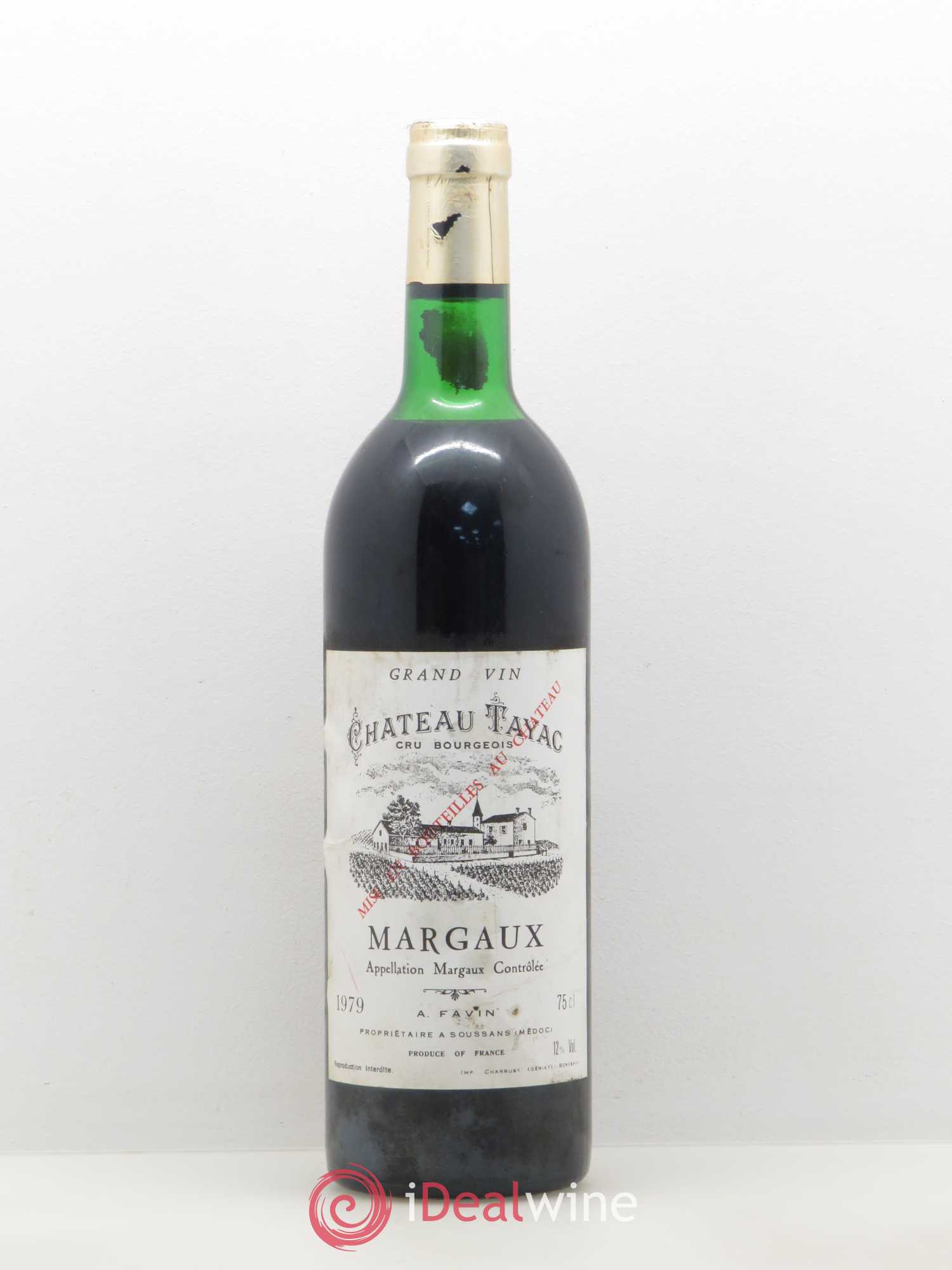 Château Tayac Cru Bourgeois Château Tayac (sans prix de réserve) 1979 - Posten von 1 Flasche - 0