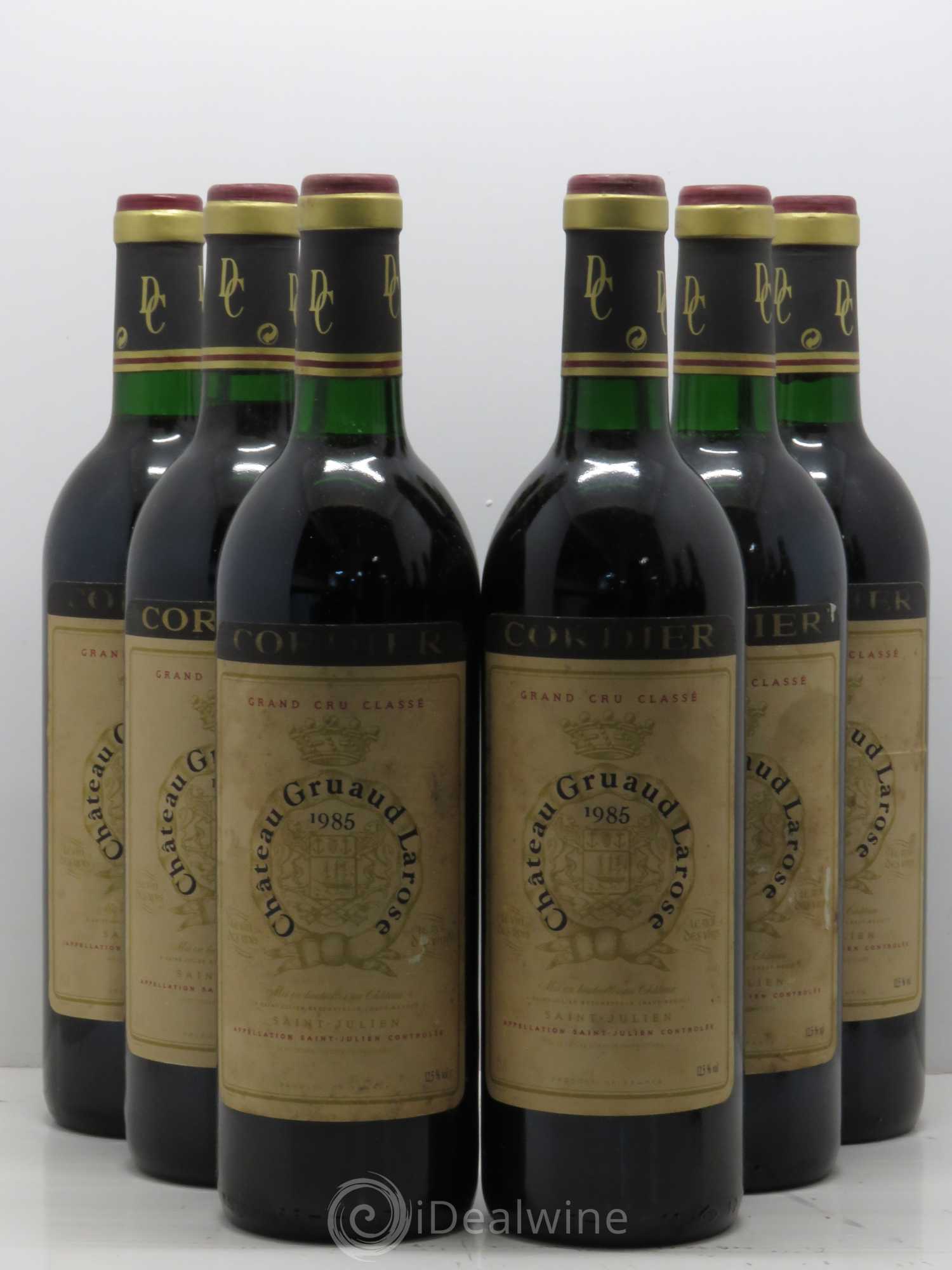 Château Gruaud Larose 2ème Grand Cru Classé 1985 - Lot de 6 bouteilles - 0