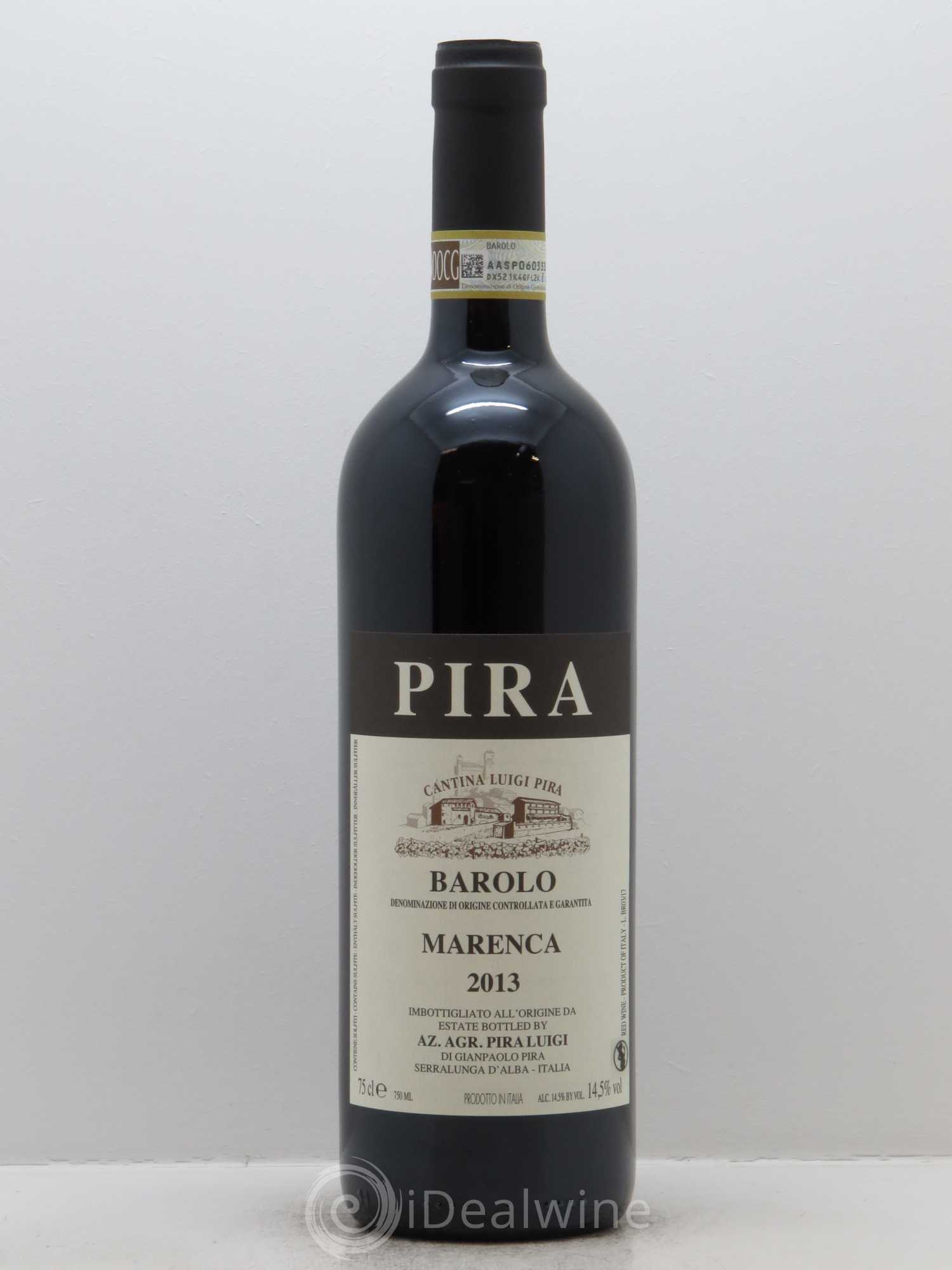 Barolo DOCG Luigi Pira Marenca 2013 - Lot de 1 bouteille - 0