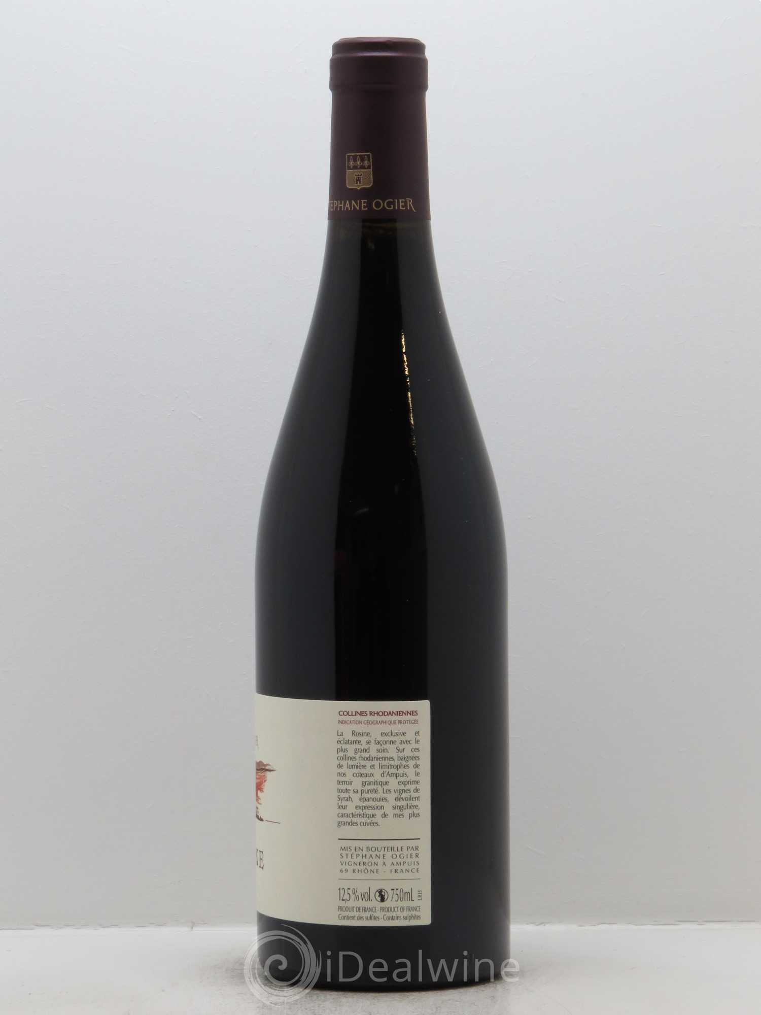 Collines Rhodaniennes La Rosine Stéphane Ogier 2015 - Lot de 1 bouteille - 1