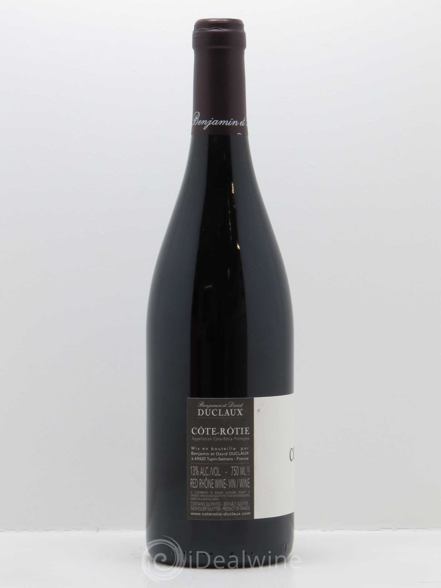 Côte-Rôtie La Chana Domaine Duclaux 2015 - Lot de 1 bouteille - 1