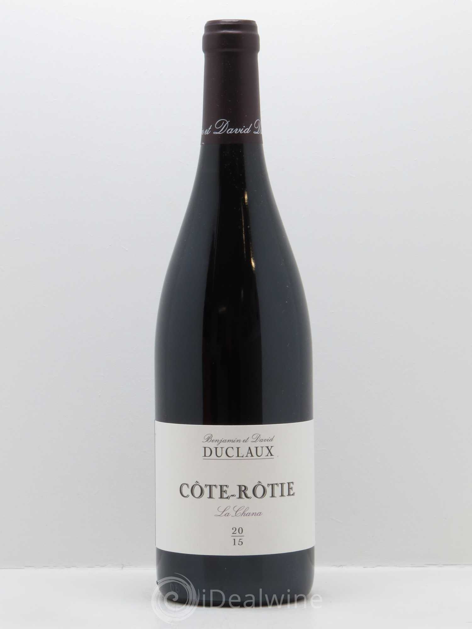 Côte-Rôtie La Chana Domaine Duclaux 2015 - Lot de 1 bouteille - 0