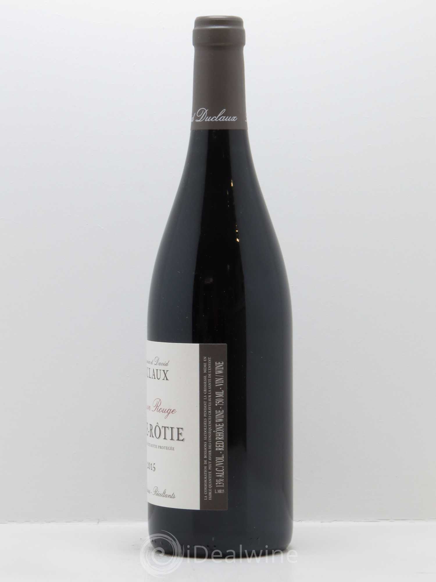 Côte-Rôtie Maison Rouge Domaine Duclaux 2015 - Lot de 1 bouteille - 1