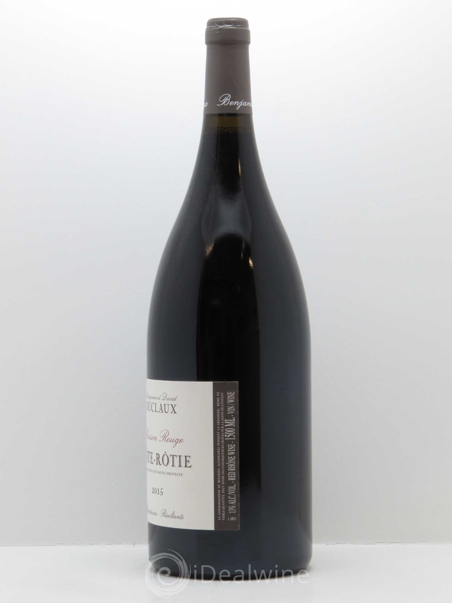 Côte-Rôtie Maison Rouge Domaine Duclaux 2015 - Lot de 1 magnum - 1