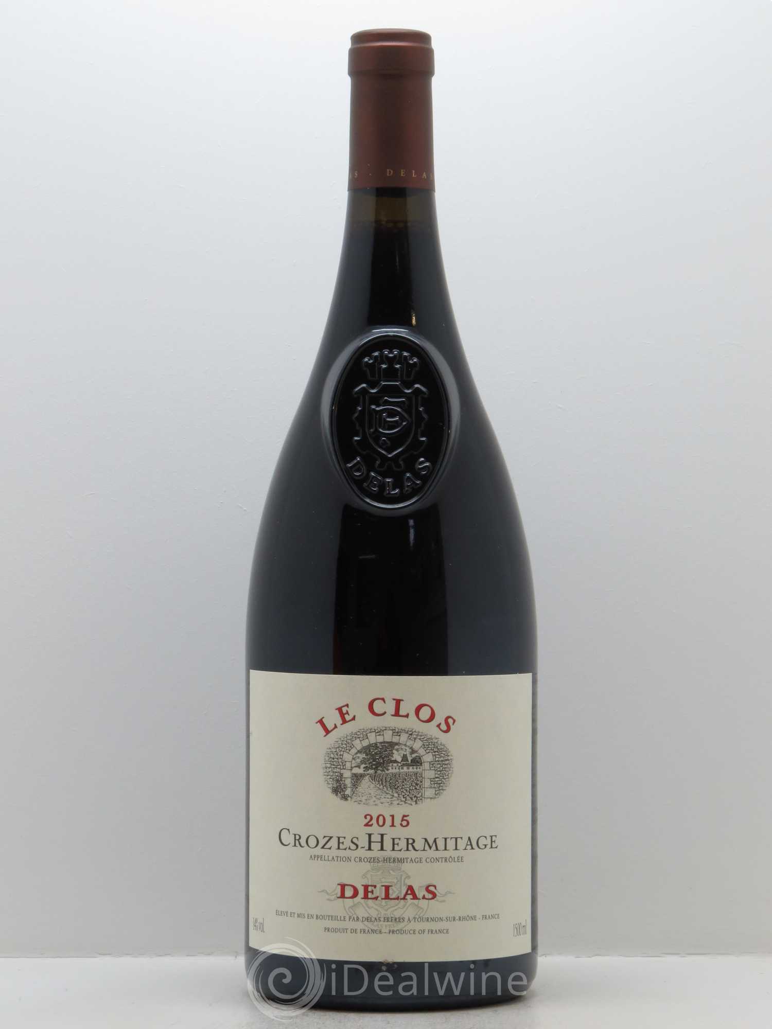 Crozes-Hermitage Le Clos Delas Frères 2015 - Lot de 1 magnum - 0