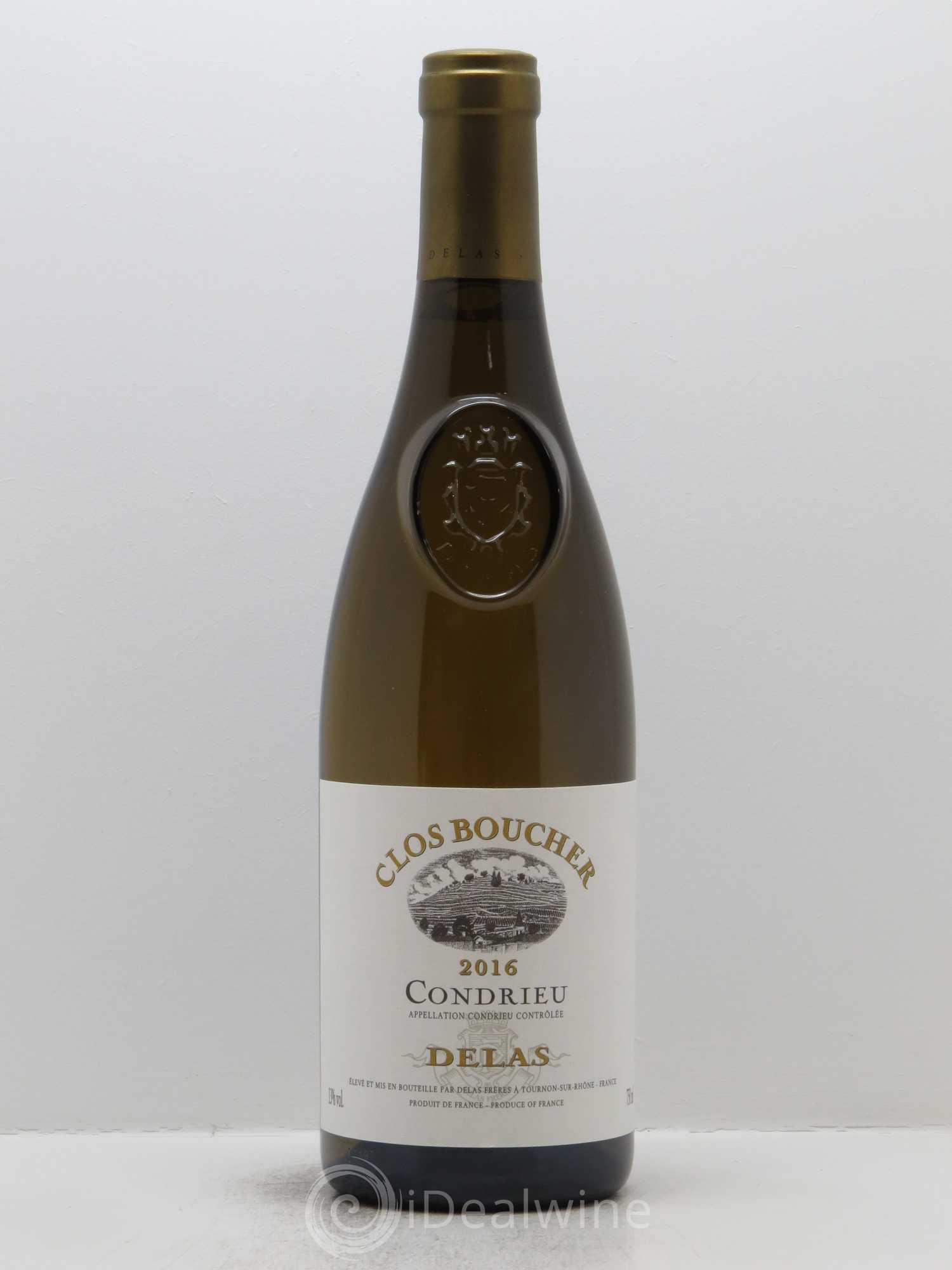 Condrieu Clos Boucher Delas Frères 2016 - Lot de 1 bouteille - 0