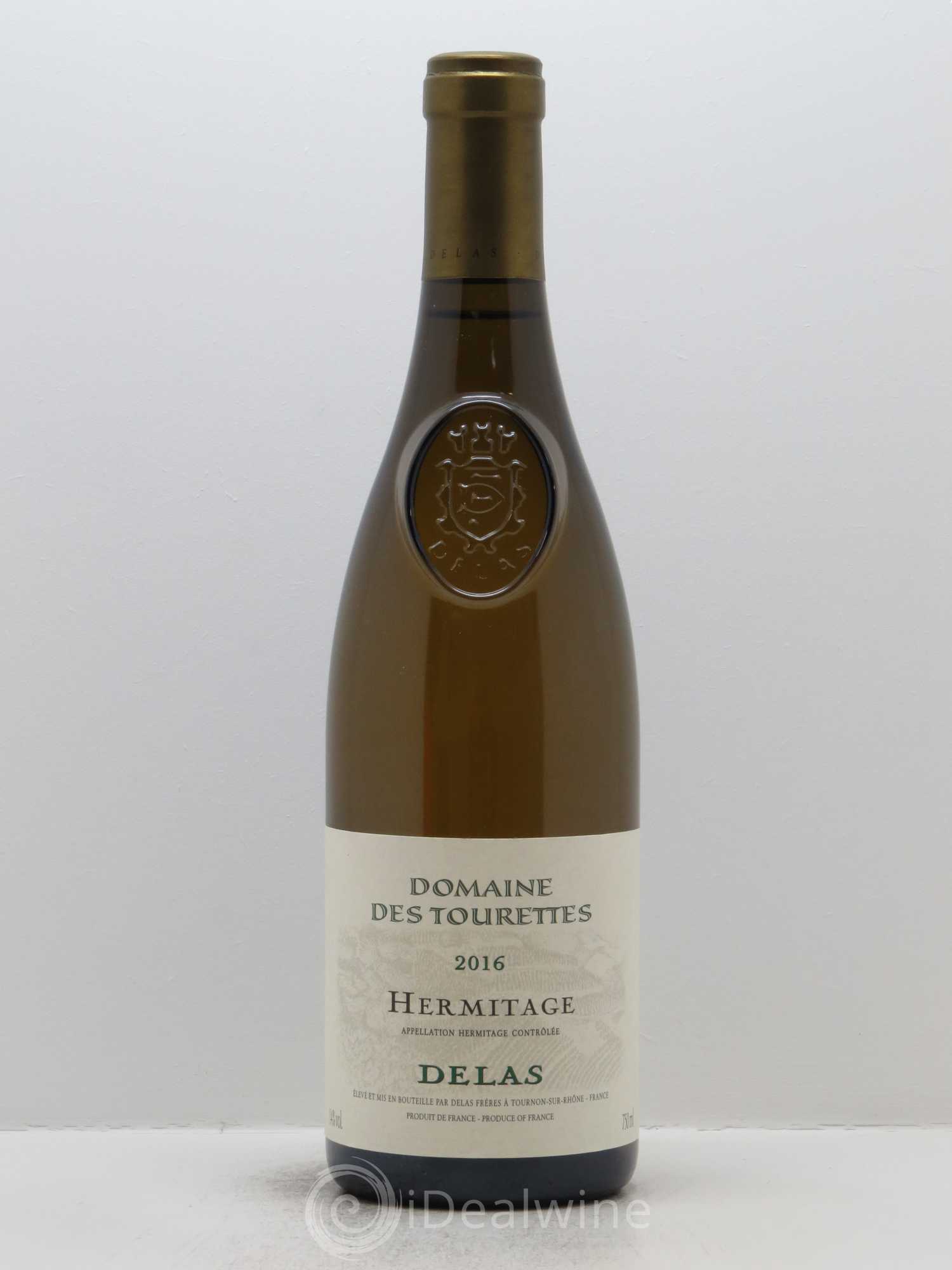 Hermitage Domaine des Tourettes Delas Frères 2016 - Lot de 1 bouteille - 0
