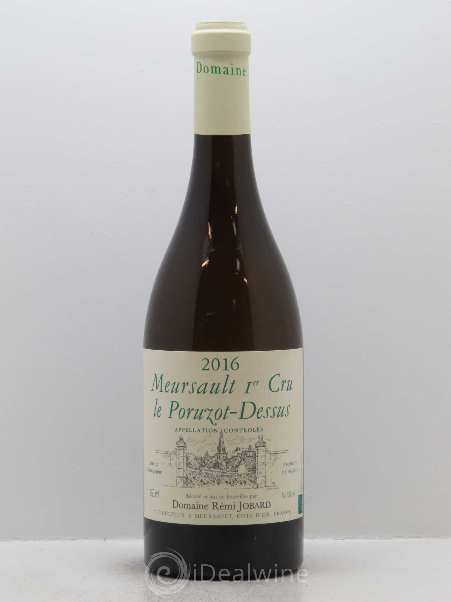 Meursault 1er Cru Le Poruzot-Dessus Rémi Jobard (Domaine) 2016 - Lot de 1 bouteille - 0