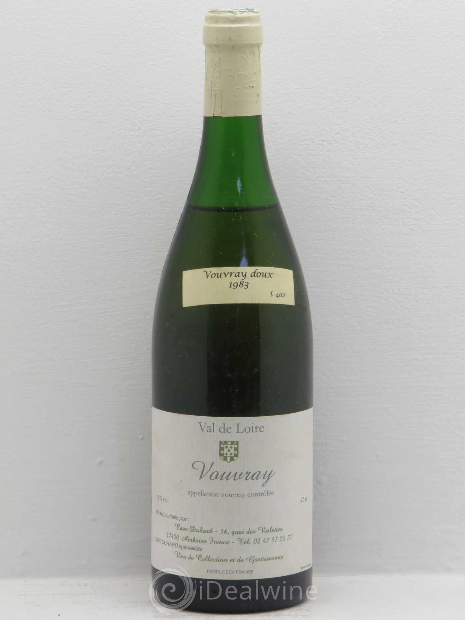 Vouvray Duhart 1983 - Lotto di 6 bottiglie - 0