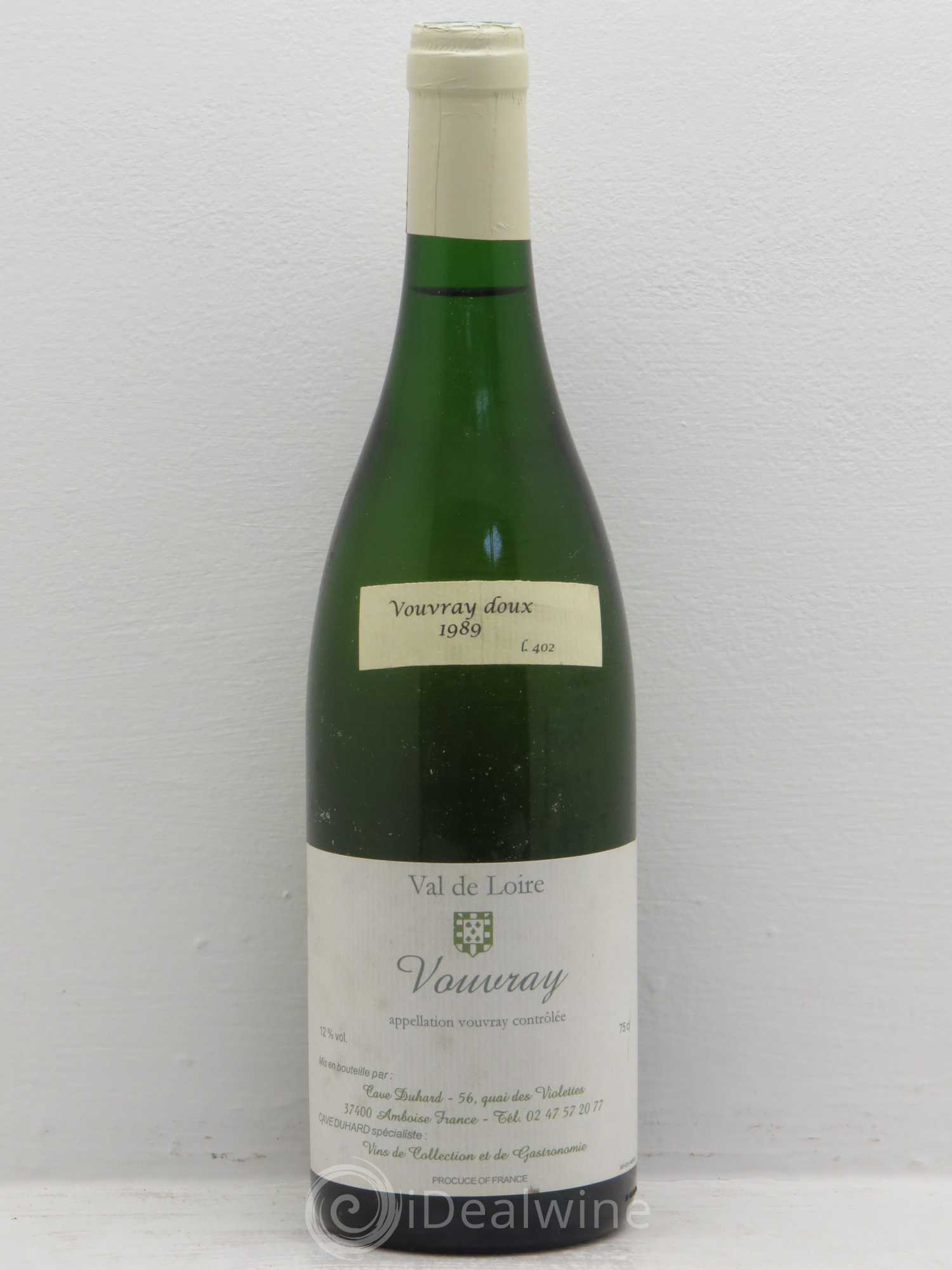 Vouvray Duhart 1989 - Lotto di 6 bottiglie - 0