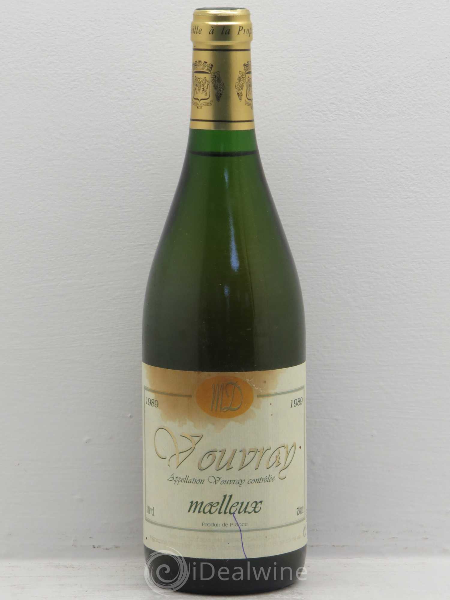 Vouvray Pierre Darragon 1989 - Lotto di 6 bottiglie - 0